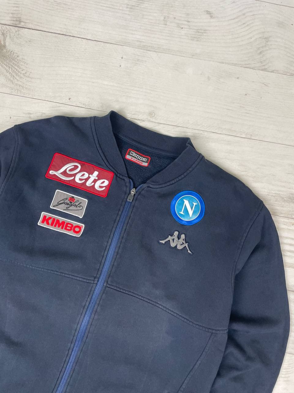 Kappa Kappa SSC Napoli 2017 2018 Sweatshirt Full Zip Track Jacket Size US XL / EU 56 / 4 - 2 Thumbnail