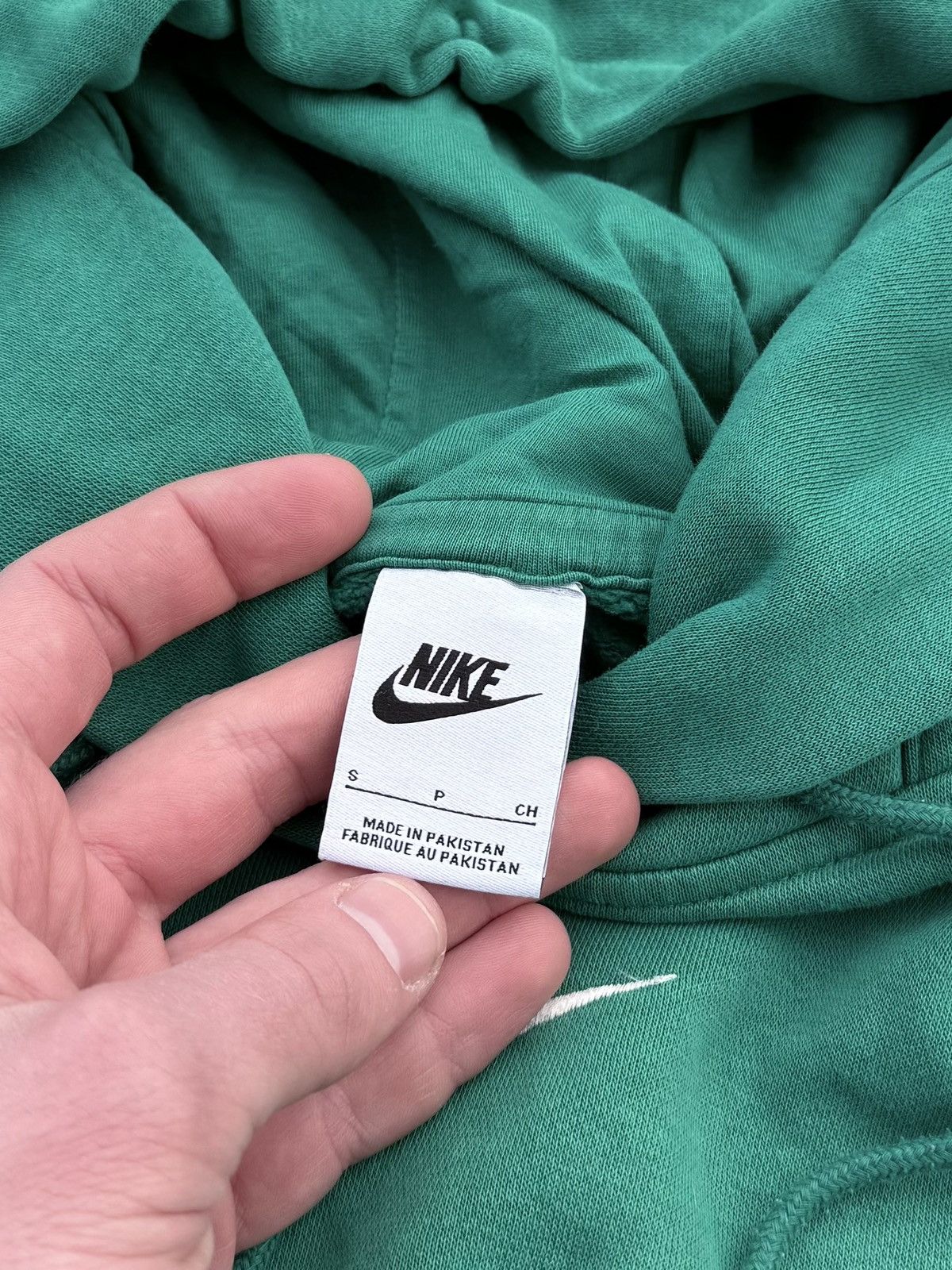 Other Vintage Nike y2k avant-garde streetwear oversize hoodie Size US S / EU 44-46 / 1 - 8 Thumbnail