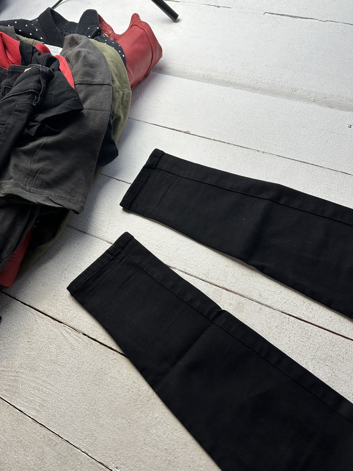 Diesel 🚨 DIESEL AVANT GARDE GOTHIC WOMEN JEANS LOGO IFSIXWASNINE Size 26" / US 2 / IT 38 - 4 Thumbnail