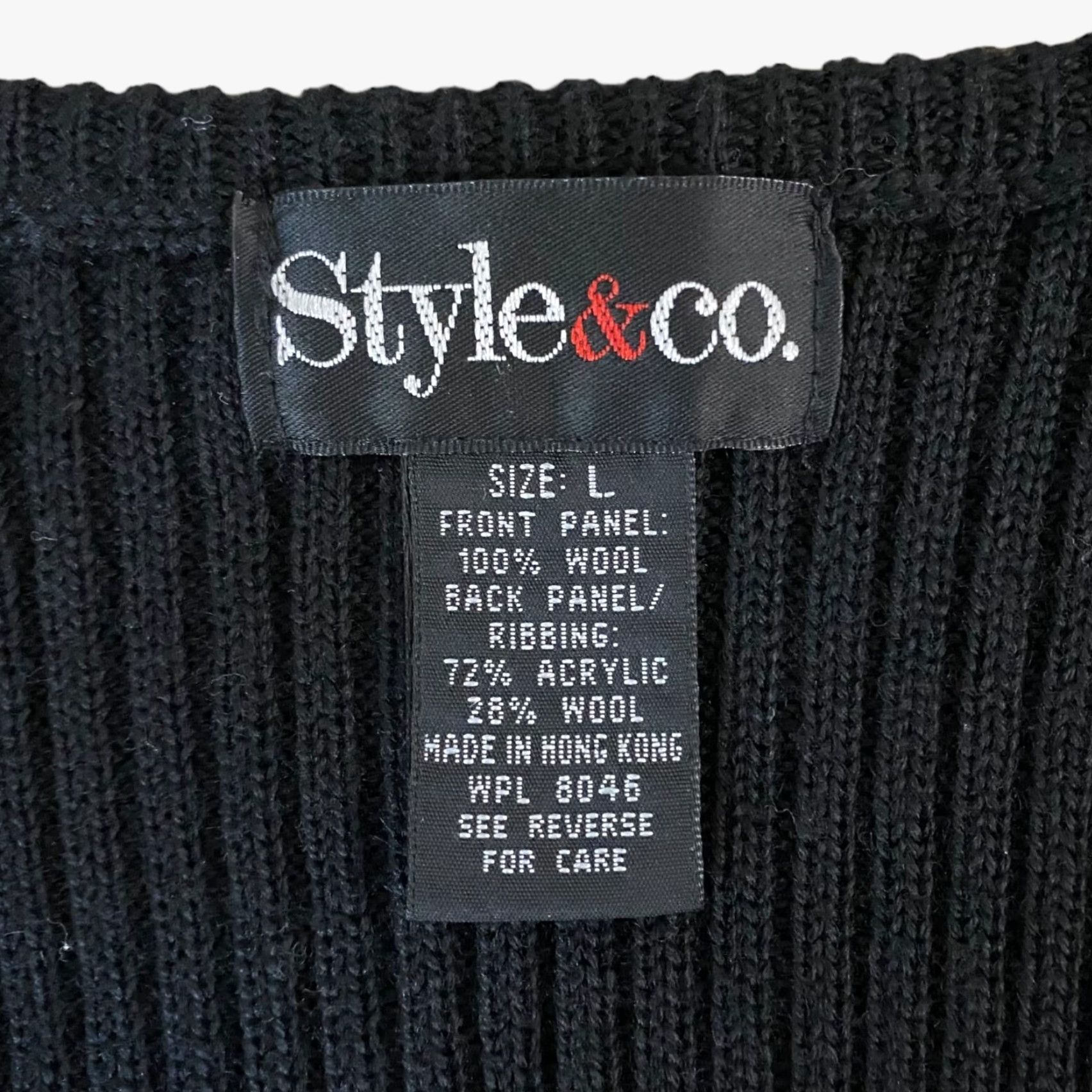 Vintage VINTAGE Style & Co Wool Sweater Vest Women Large Gray V-Neck Zip-Up Casual Office Winter Size L / US 10 / IT 46 - 7 Thumbnail