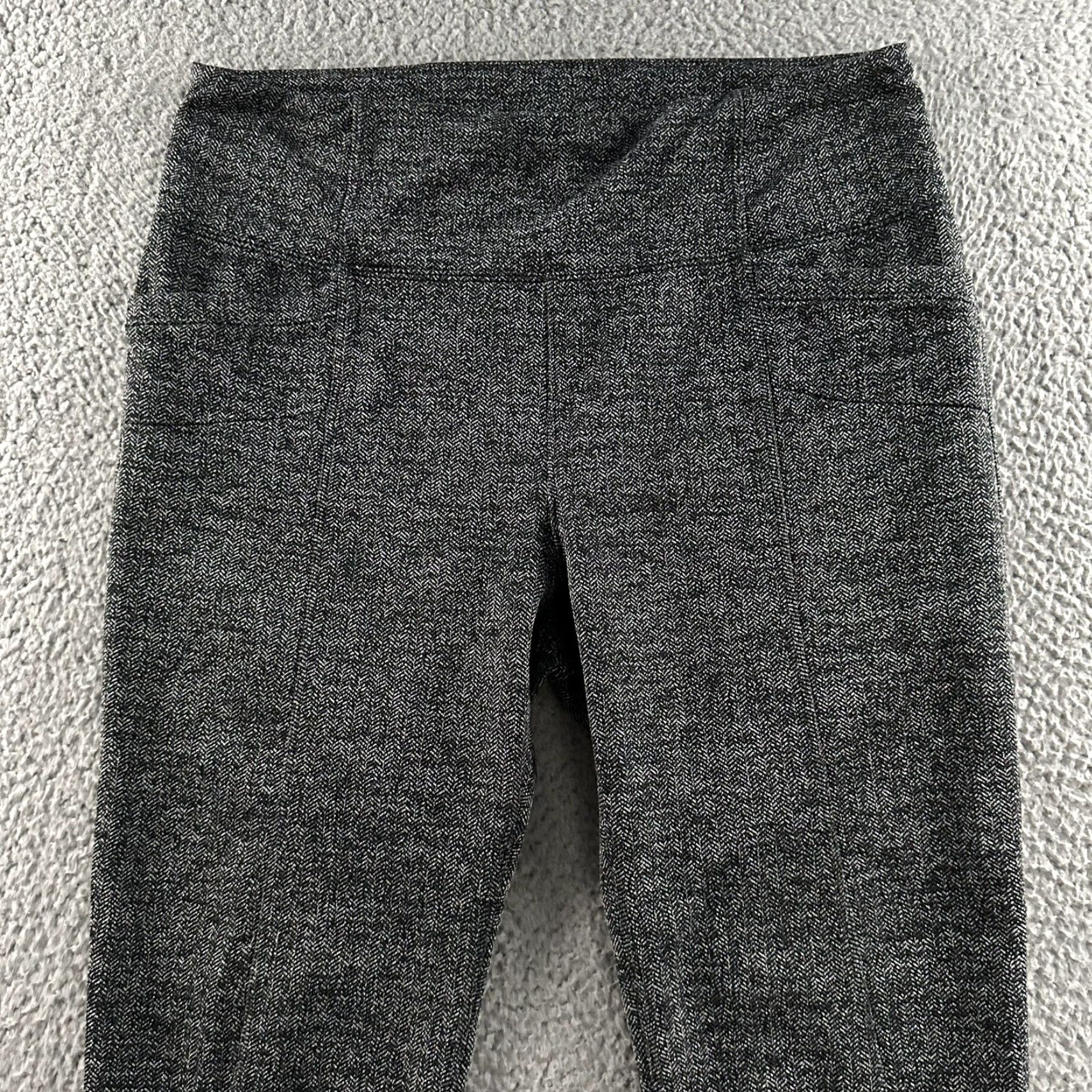 Athleta Athleta Womens Leggings Gray Medium Mid Rise Ankle Stretch Polyester Blend Size 32" / US 10 / IT 46 - 2 Thumbnail