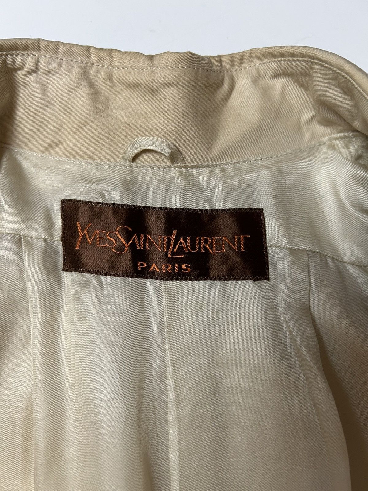 Designer × Yves Saint Laurent YVES SAINT LAURENT TRENCH COAT Size M / US 6-8 / IT 42-44 - 7 Thumbnail