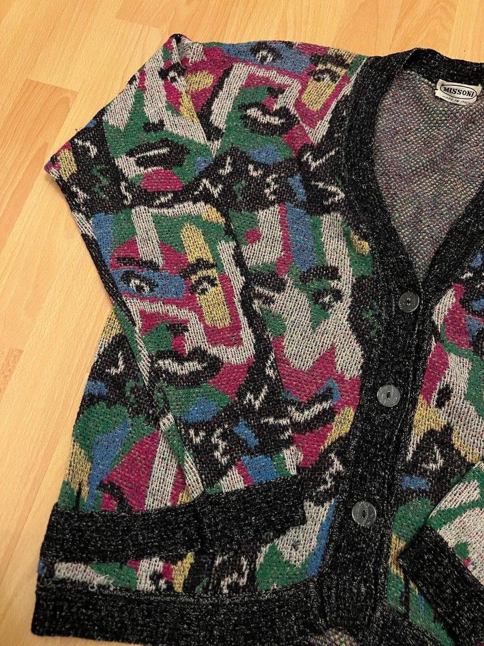 Missoni × Vintage Cardigan, sweater Missoni Vintage 80s Size L / US 10 / IT 46 - 3 Thumbnail