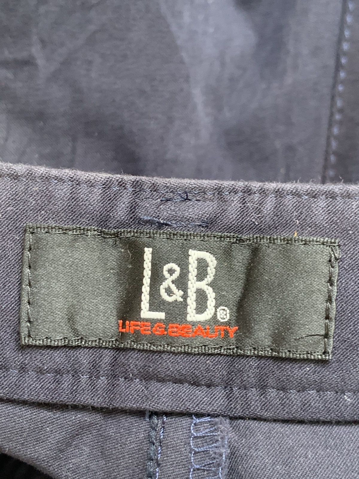 Japanese Brand × L&B Rare Design Vintage Life & Beauty Stretch Pants Size 28" / US 6 / IT 42 - 4 Thumbnail