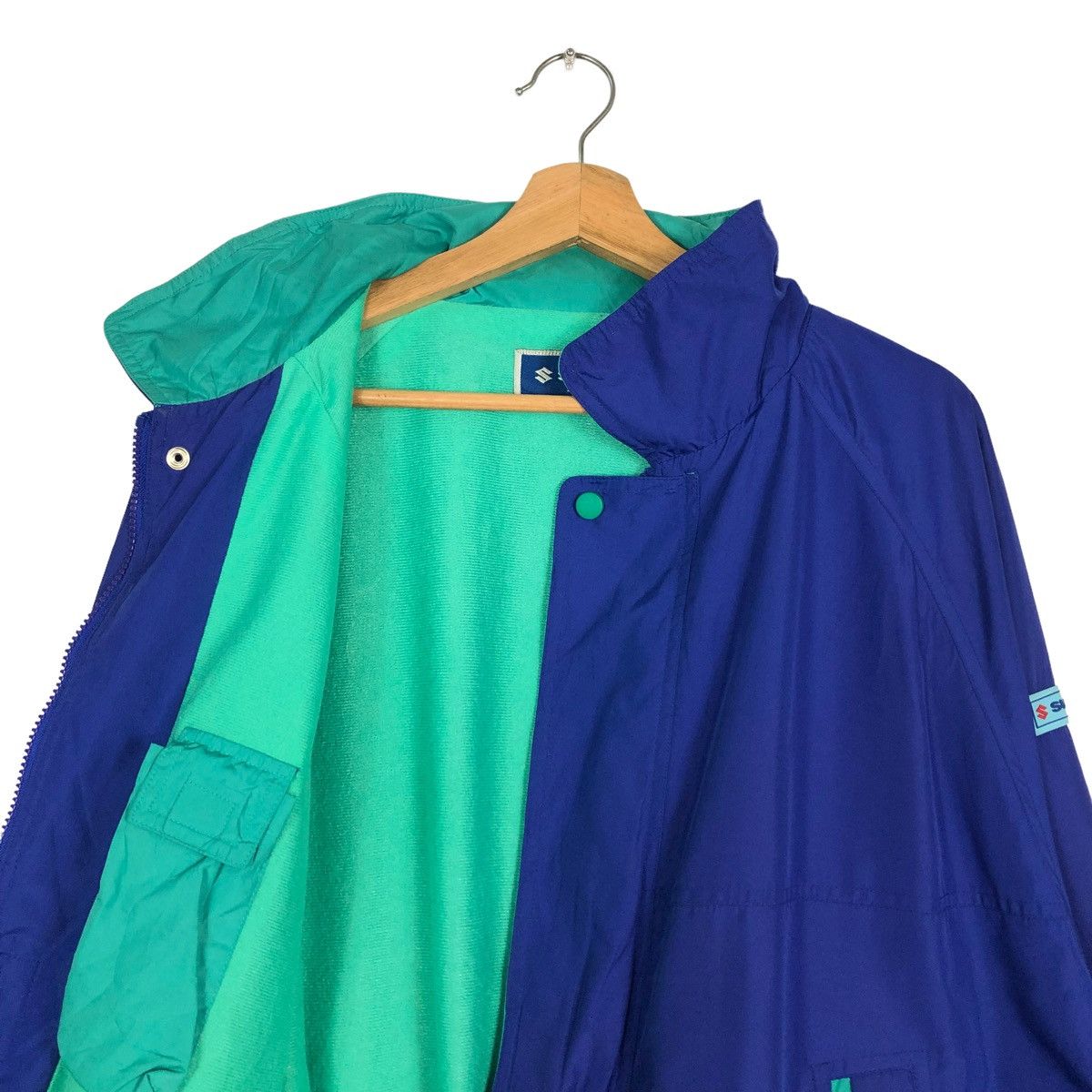 Japanese Brand 🔥90’s Vintage Bomber Jacket Racing Wear Suzuki Big Logo Size US L / EU 52-54 / 3 - 10 Thumbnail