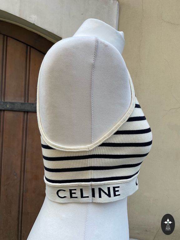 Celine Celine Jersey top Size M / US 6-8 / IT 42-44 - 3 Thumbnail