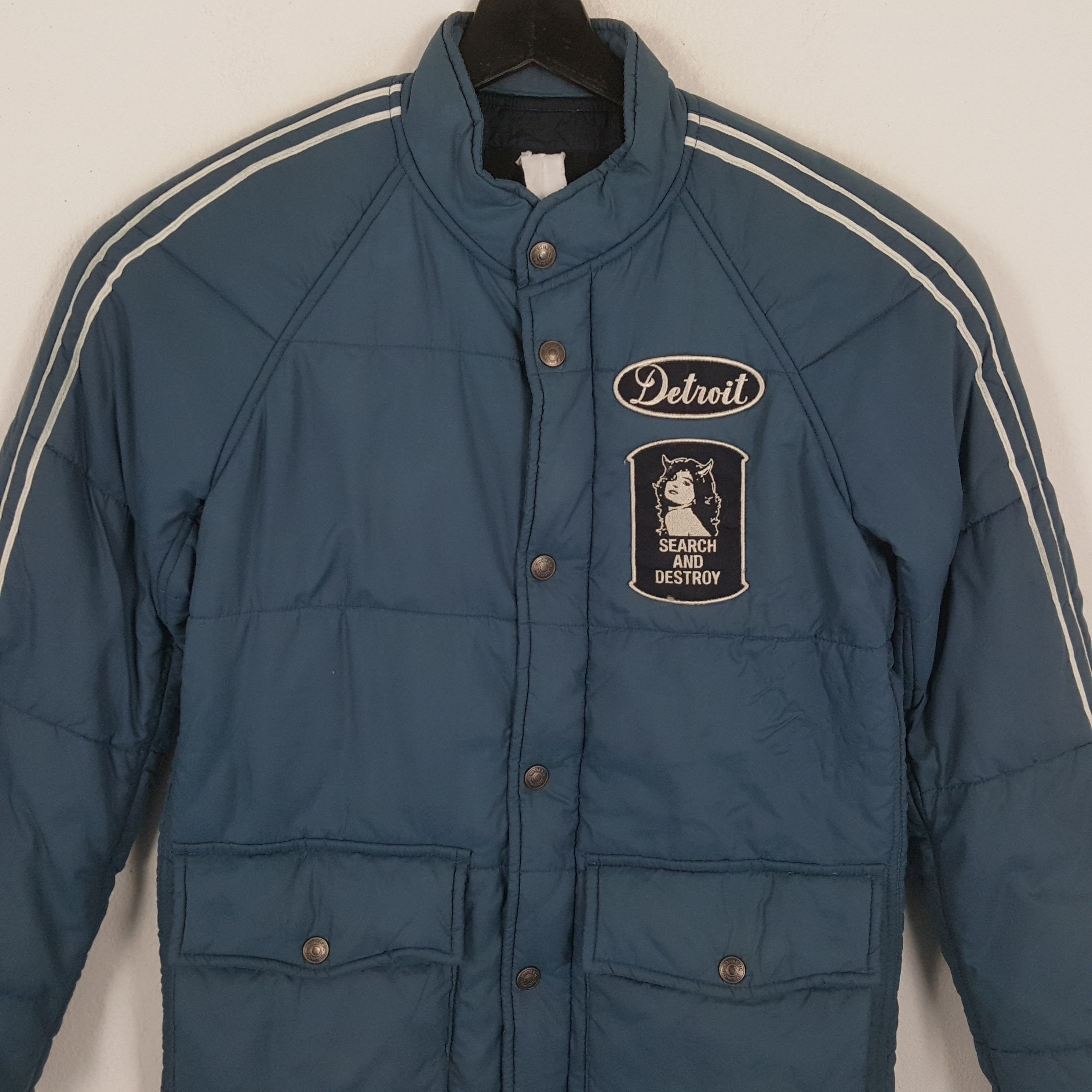 Hysteric Glamour × Japanese Brand × Vintage HYSTERIC GLAMOUR Japanese Brand Custom Art Puffer Jacket Size US S / EU 44-46 / 1 - 4 Thumbnail