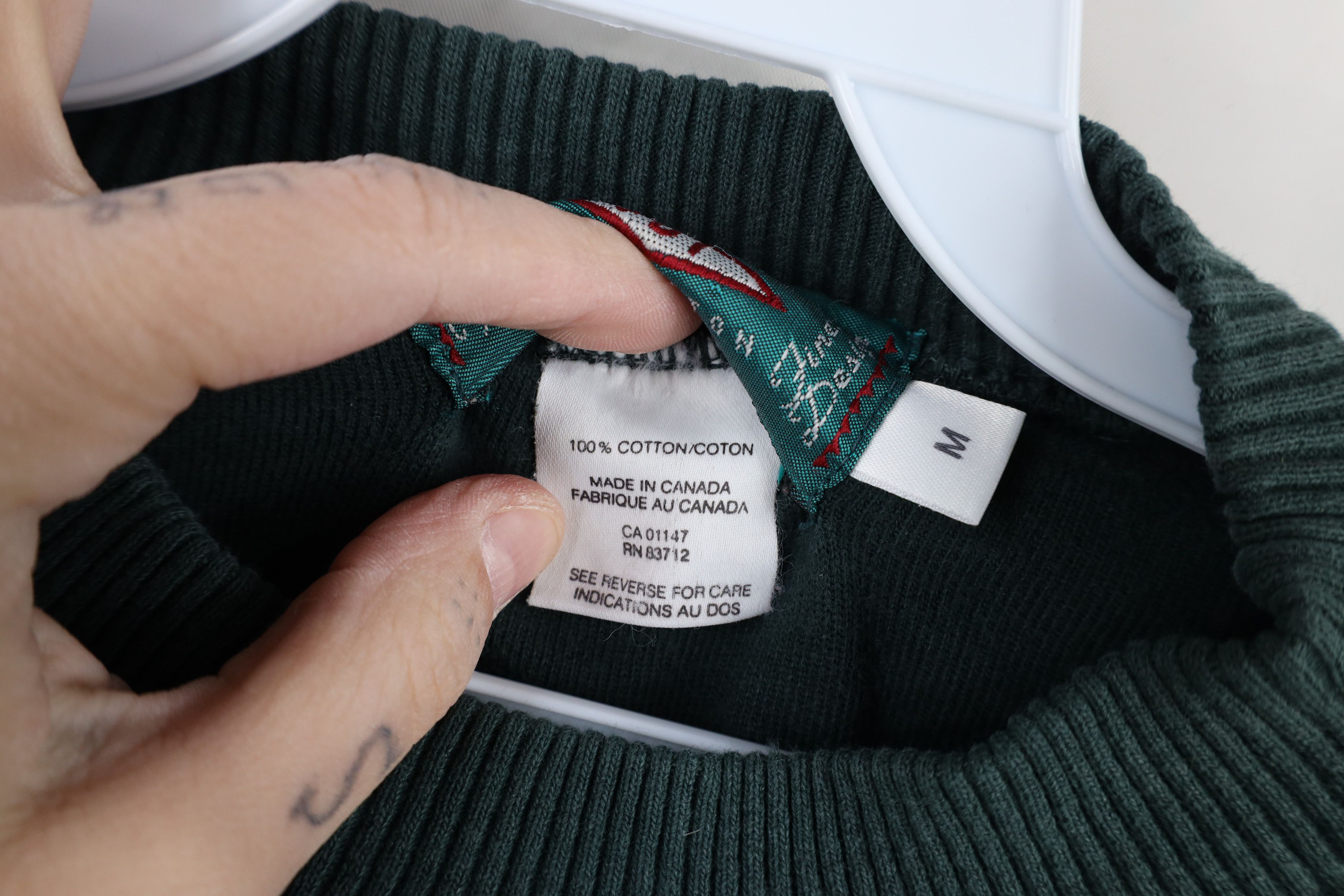 Vintage Vintage 90s Reverse Fleece Highland Meadows Golf Sweatshirt Size US M / EU 48-50 / 2 - 8 Thumbnail