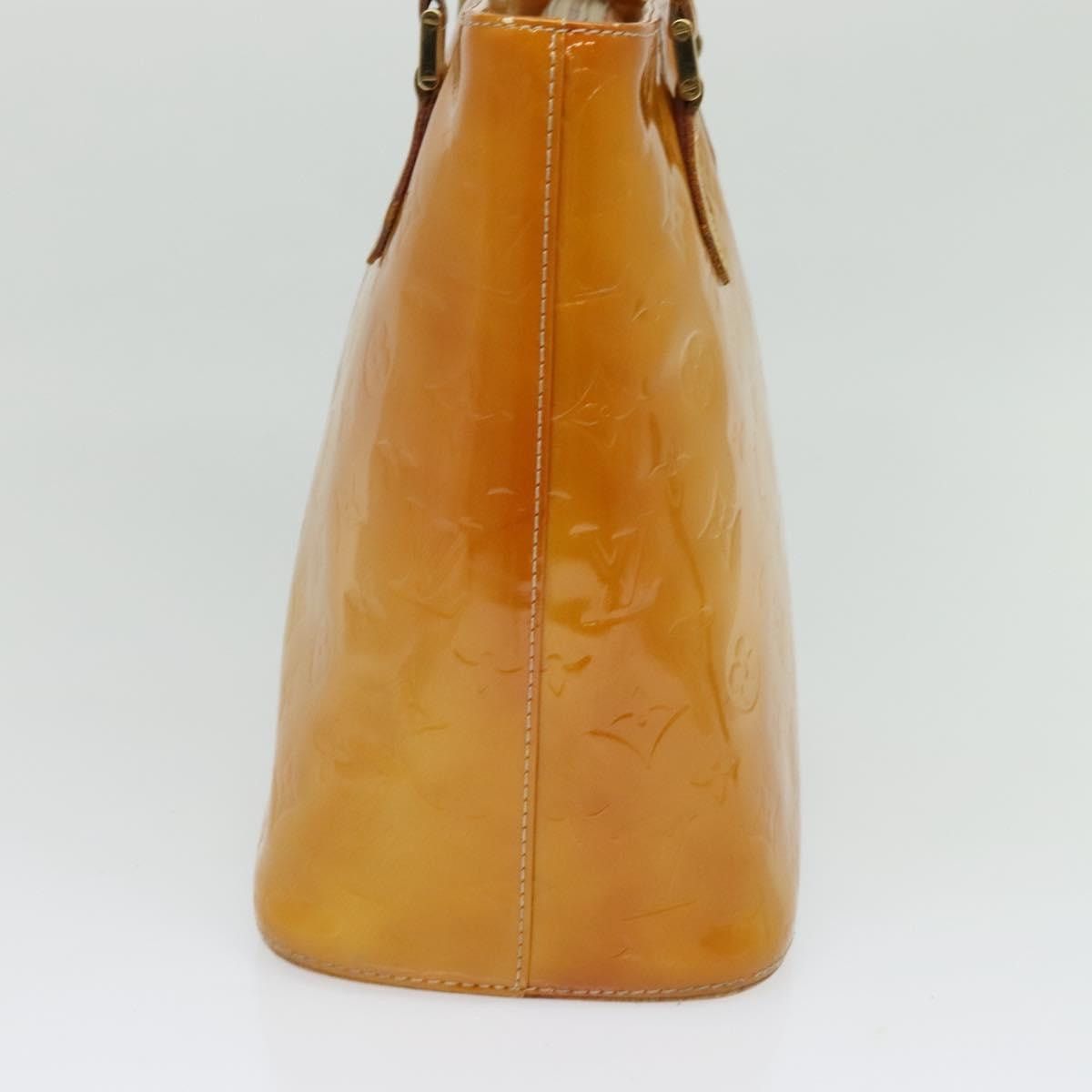 Louis Vuitton LOUIS VUITTON Monogram Vernis Houston Hand Bag Beige M91004 Size ONE SIZE - 5 Thumbnail