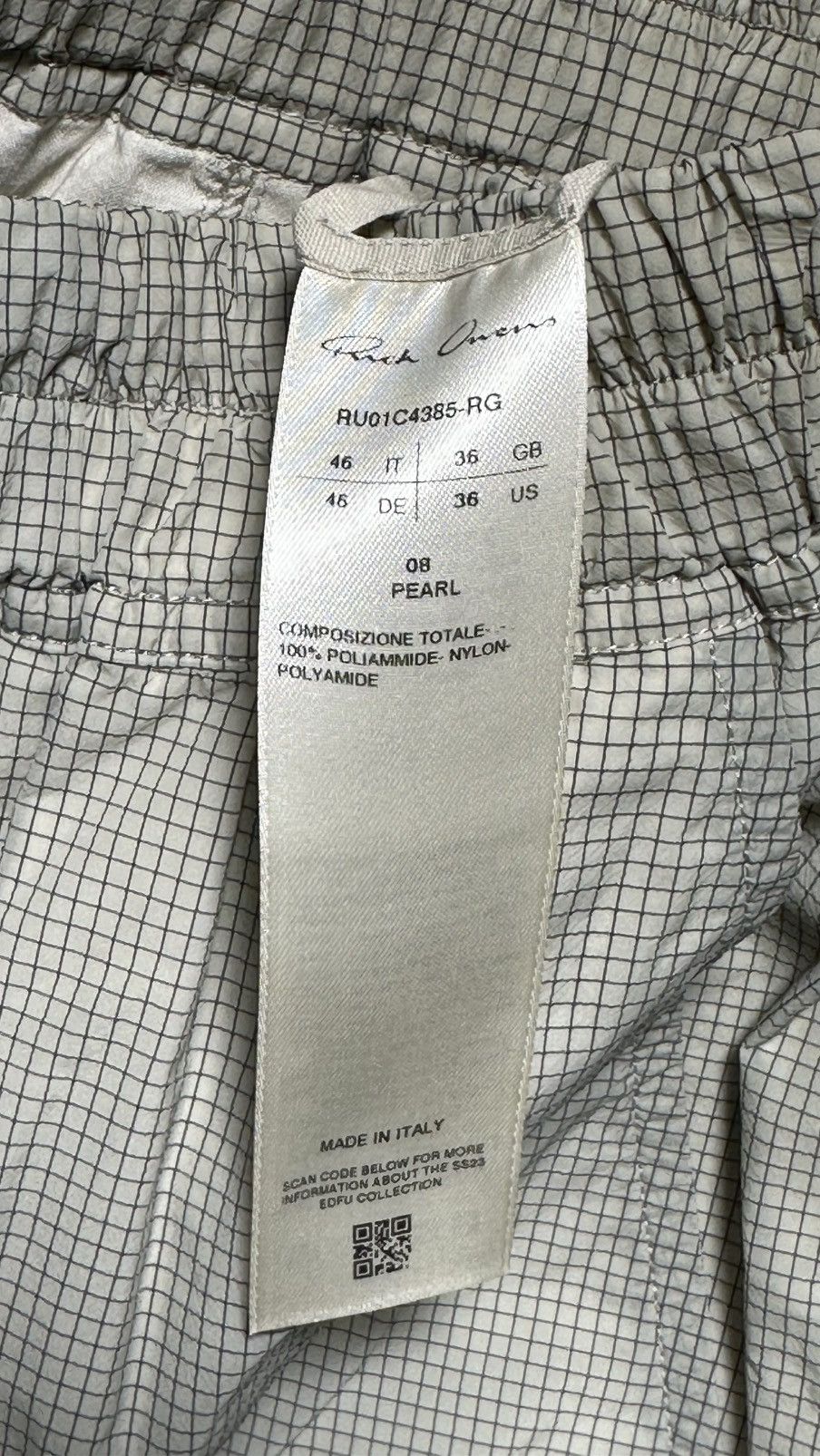 Rick Owens Rick Owens EDFU SS23 Cargo cropped ripstop (46IT) Size US 36 / EU 52 - 5 Thumbnail