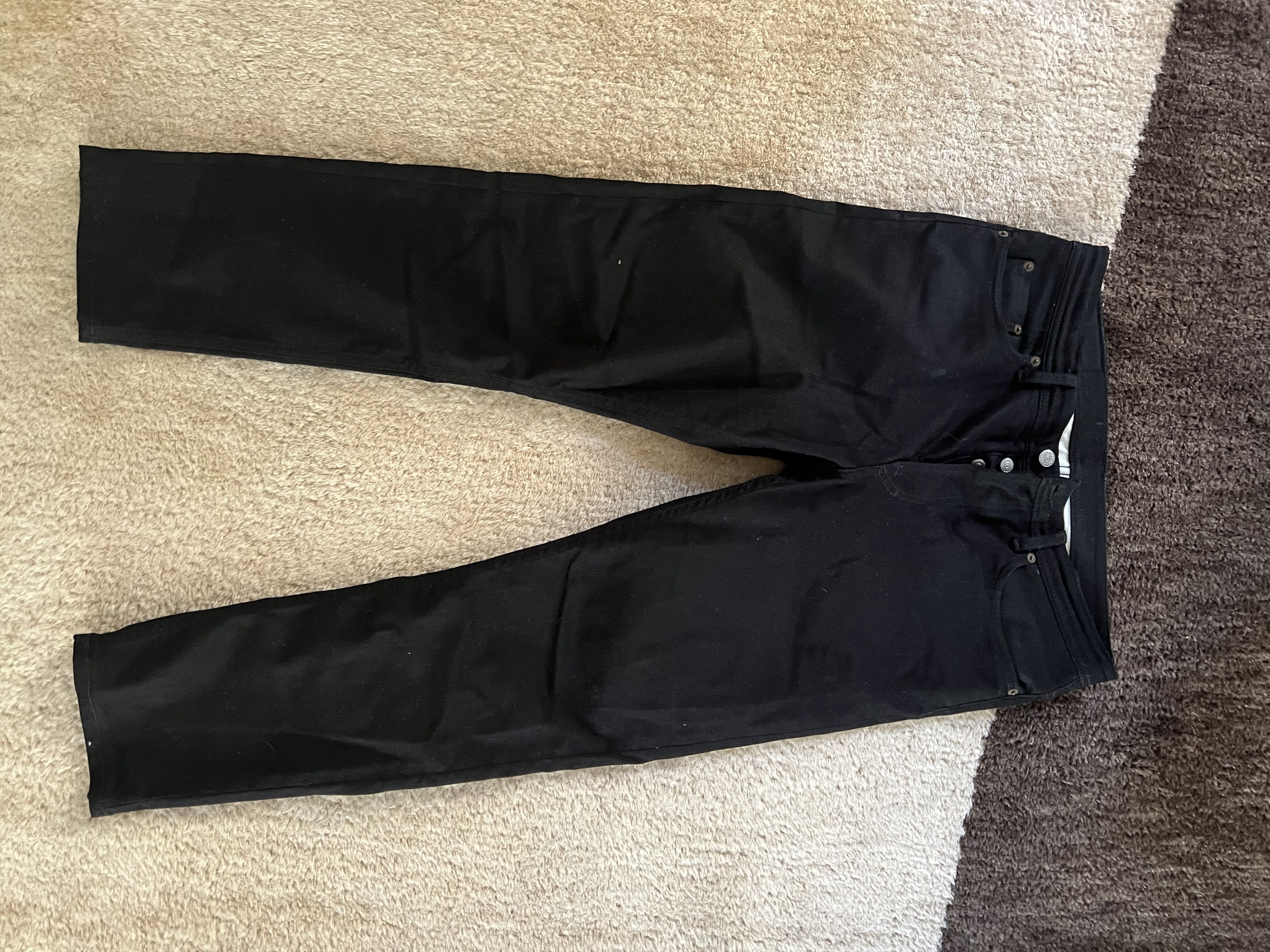 Acne Studios River Stay Black Size US 32 / EU 48 - 1 Thumbnail