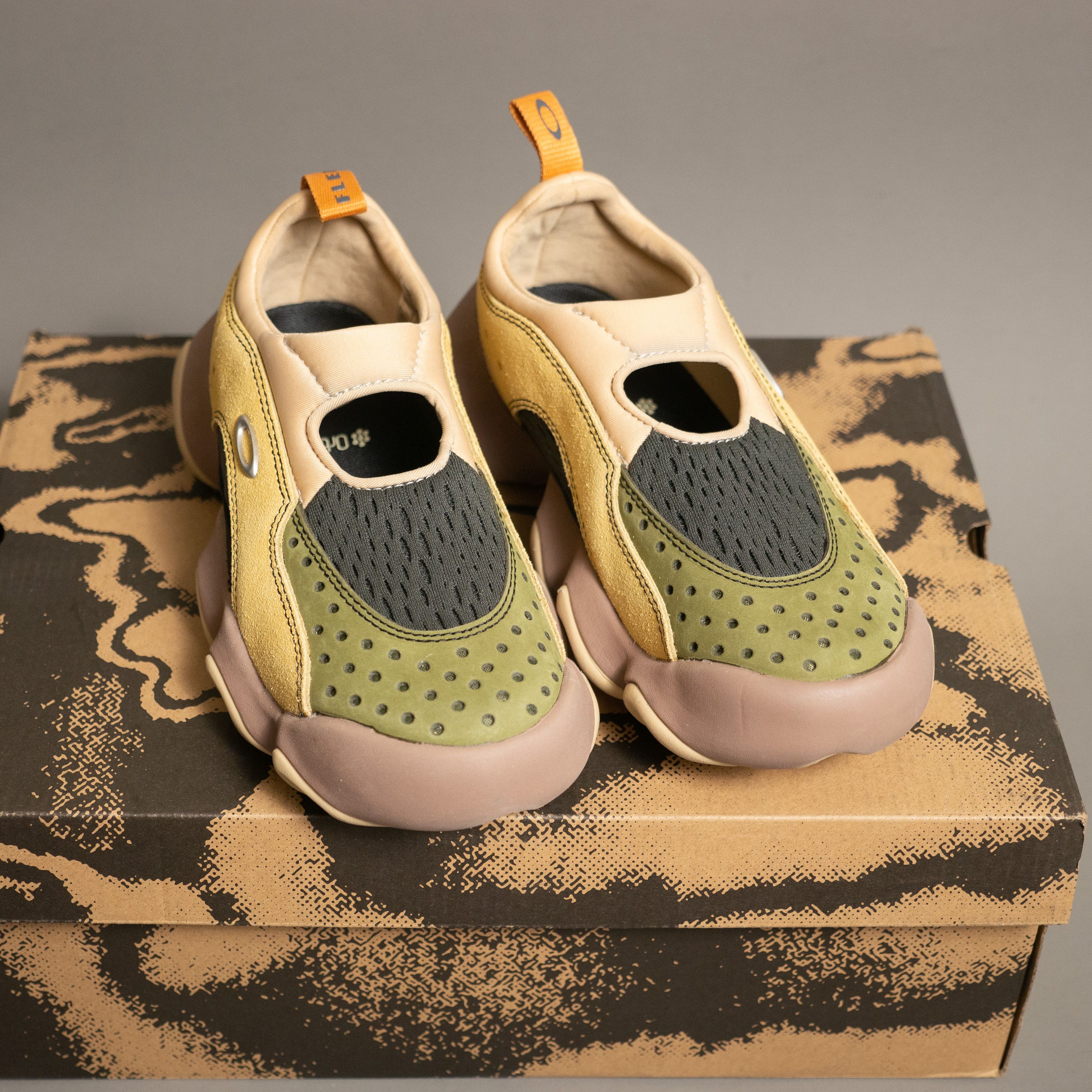 Brain Dead × Oakley Brain Dead x Oakley Suede Flesh Sandal Whey/Multi Size US 5 / IT 35 - 4 Thumbnail