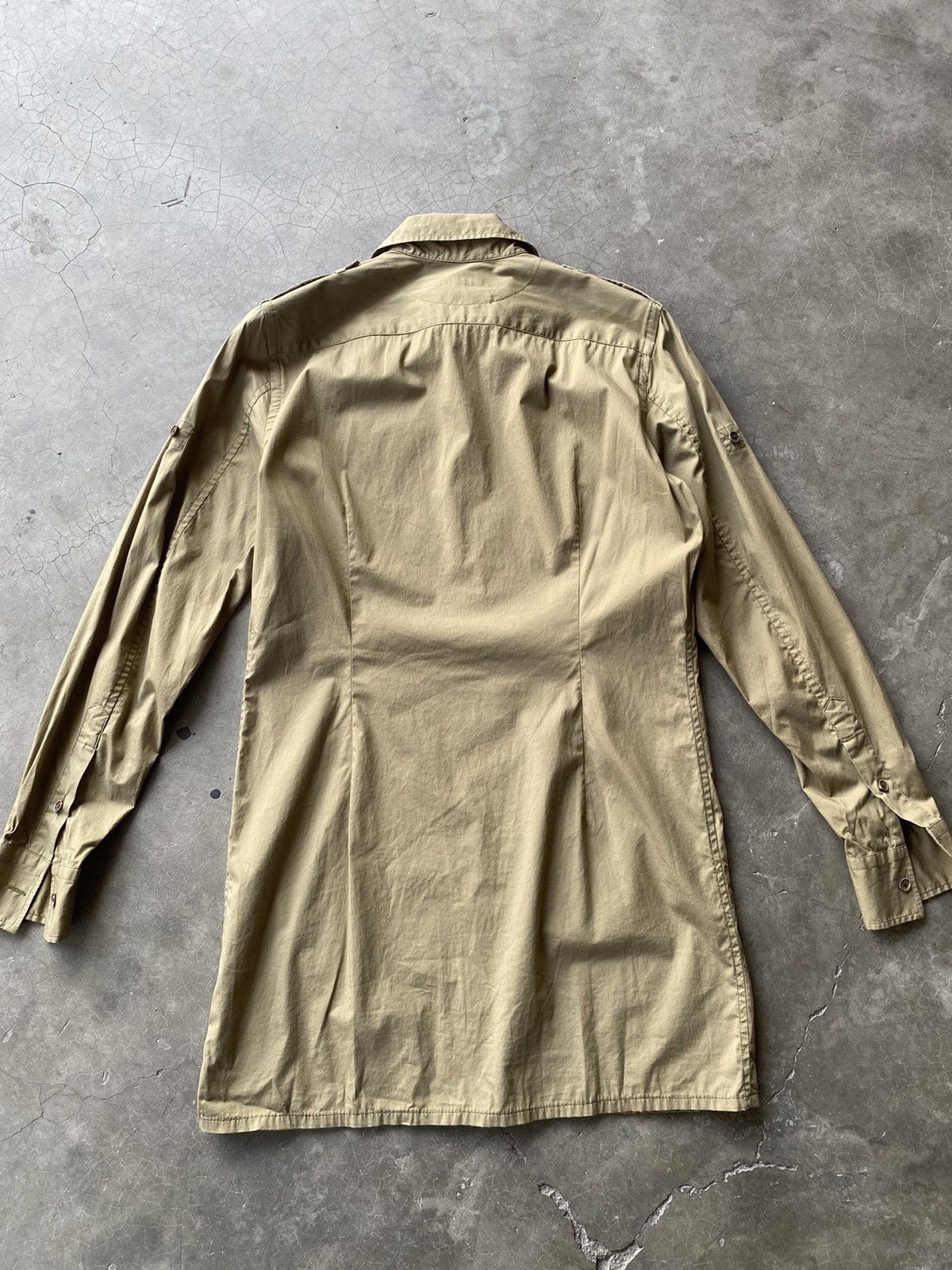 Ralph Lauren Ralph Lauren Long Button Ups Army Pattern Shirt Size M / US 6-8 / IT 42-44 - 5 Thumbnail