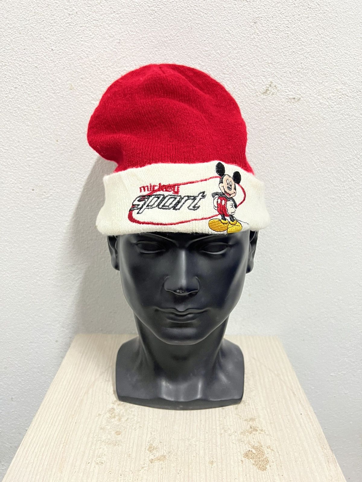 Mickey Mouse Vintage Mickey Mouse Disney Cartoon Beanie Hat Size ONE SIZE - 2 Thumbnail