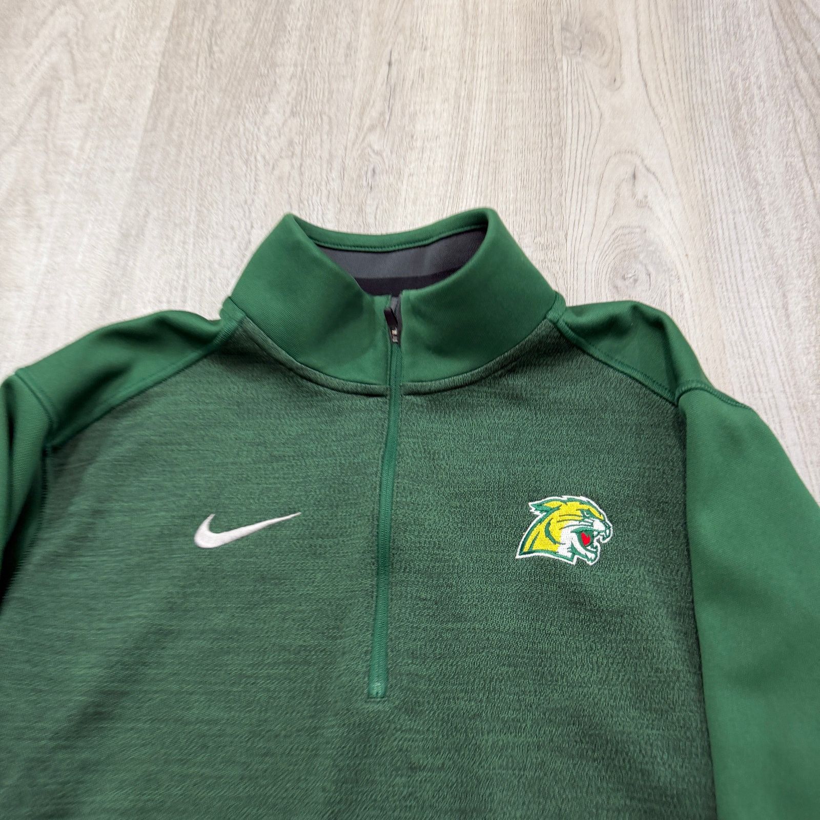 Nike Nike Northern Michigan Wildcats Coaches 1/2 Zip Men's Small Size US S / EU 44-46 / 1 - 3 Thumbnail