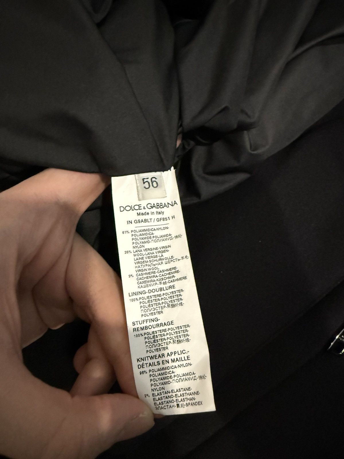 Dolce & Gabbana Dolce & Gabbana bomber jacket Size US XXL / EU 58 / 5 - 3 Thumbnail