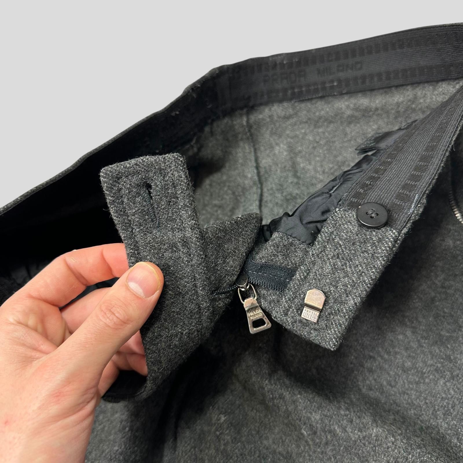 Prada Prada Sport AW99 Heavy Wool Baggy Work Trousers - IT50 Size US 32 / EU 48 - 10 Thumbnail