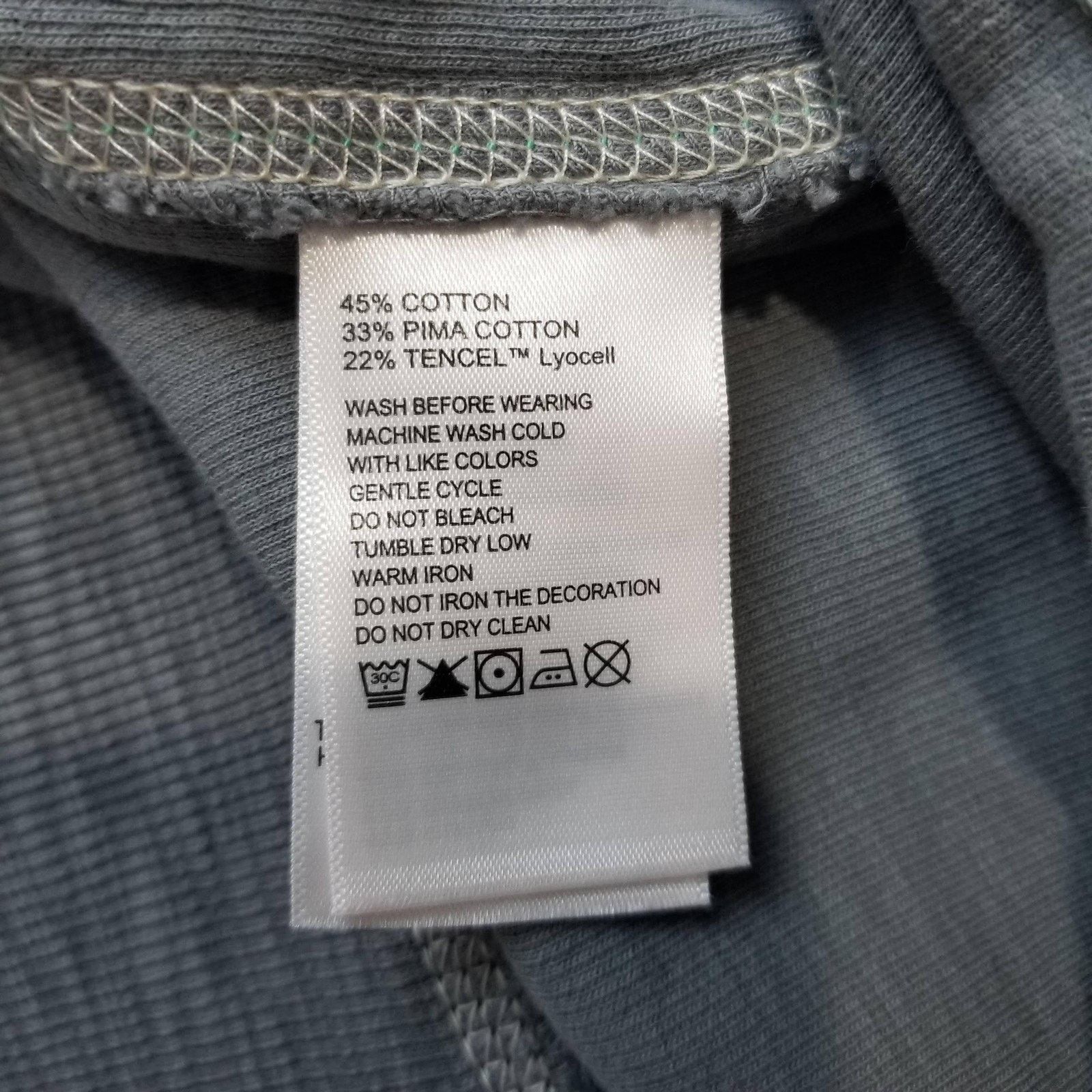 Tommy Bahama Tommy Bahama Tobago Bay Half Zip Men’s Small Gray Aqua Size US S / EU 44-46 / 1 - 7 Thumbnail
