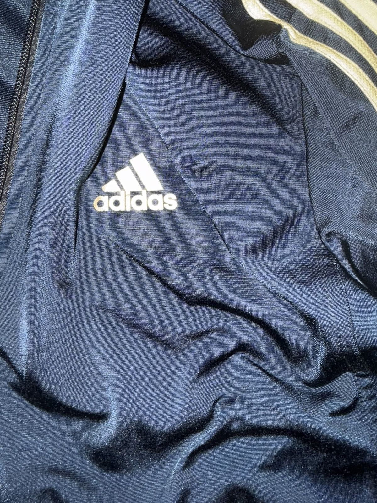 Adidas Adidas Originals Navy Blue Track Jacket Classic Full Zip Size US M / EU 48-50 / 2 - 3 Thumbnail