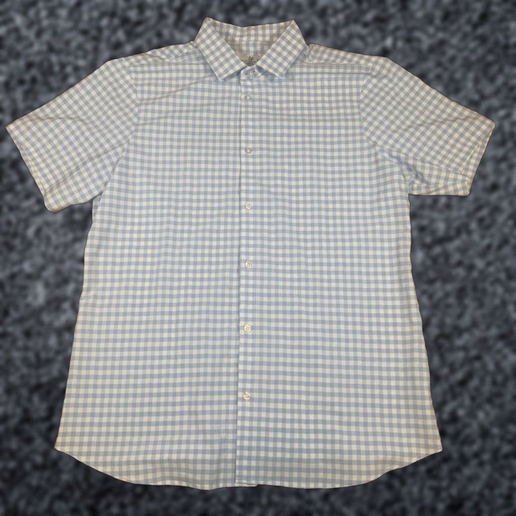 Mizzen+Main Mizzen Main Button Shirt Mens 2XL Short Sleeve Plaid Stretch USA Made Multicolor Button-Up Shirt Mens 2XL USA Plaid Stretch Size US XXL / EU 58 / 5 - 1 Thumbnail