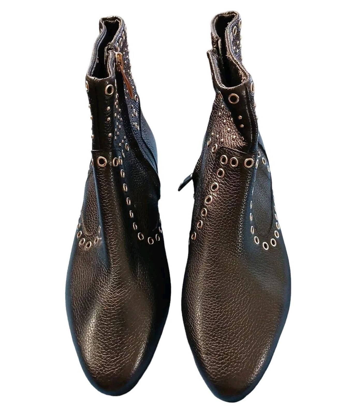 French Connection FRENCH CONNECTION Charlene Leather Metal Grommets Boots 7 Size US 7 / IT 37 - 3 Thumbnail