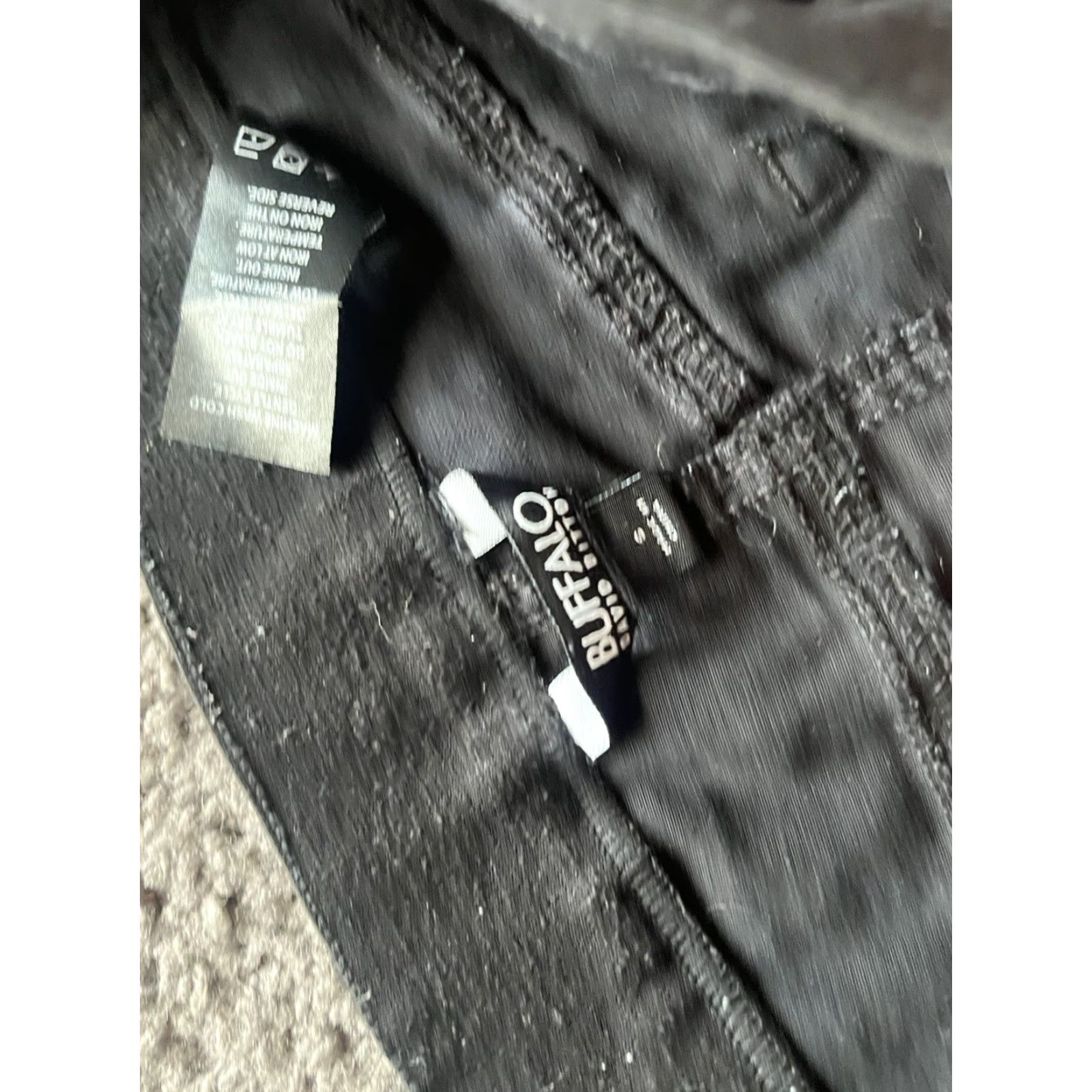 Buffalo David Bitton Buffalo David Bitton Pants Womens Small Black Jegging Pull On Stretch Cotton Blend Size 28" / US 6 / IT 42 - 3 Thumbnail