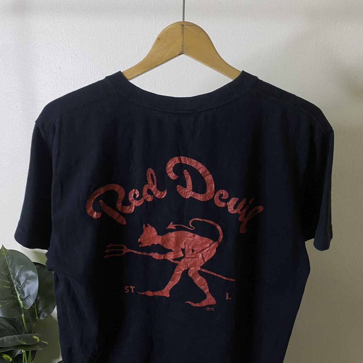 Japanese Brand Japanese Brand Steel Hot Rod Wear Red Devil Tee Size US M / EU 48-50 / 2 - 2 Thumbnail