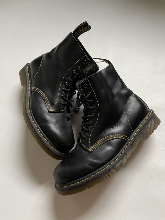 high top black doc martens