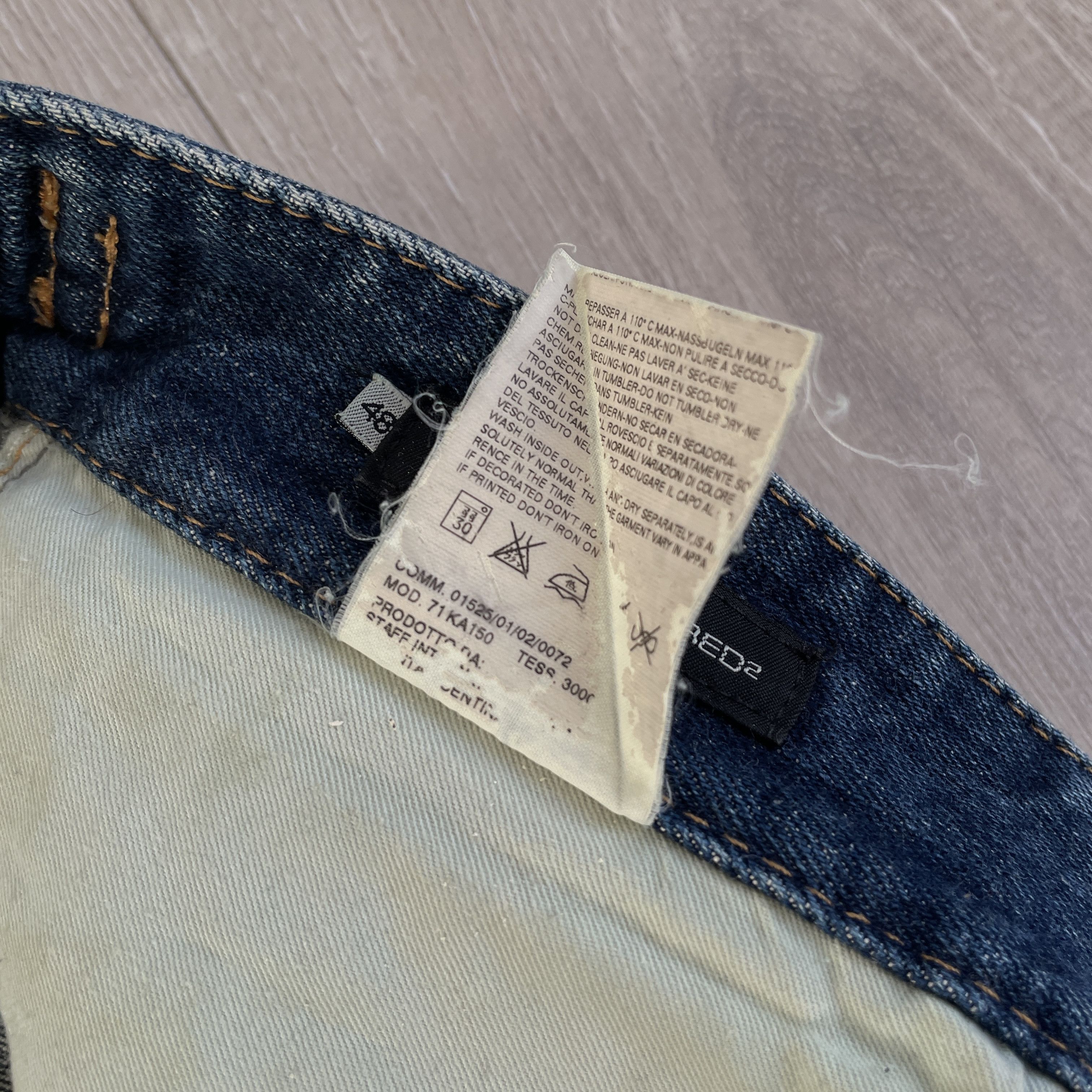Dsquared2 Dsquared2 AW07 crash denim Size US 33 - 13 Thumbnail