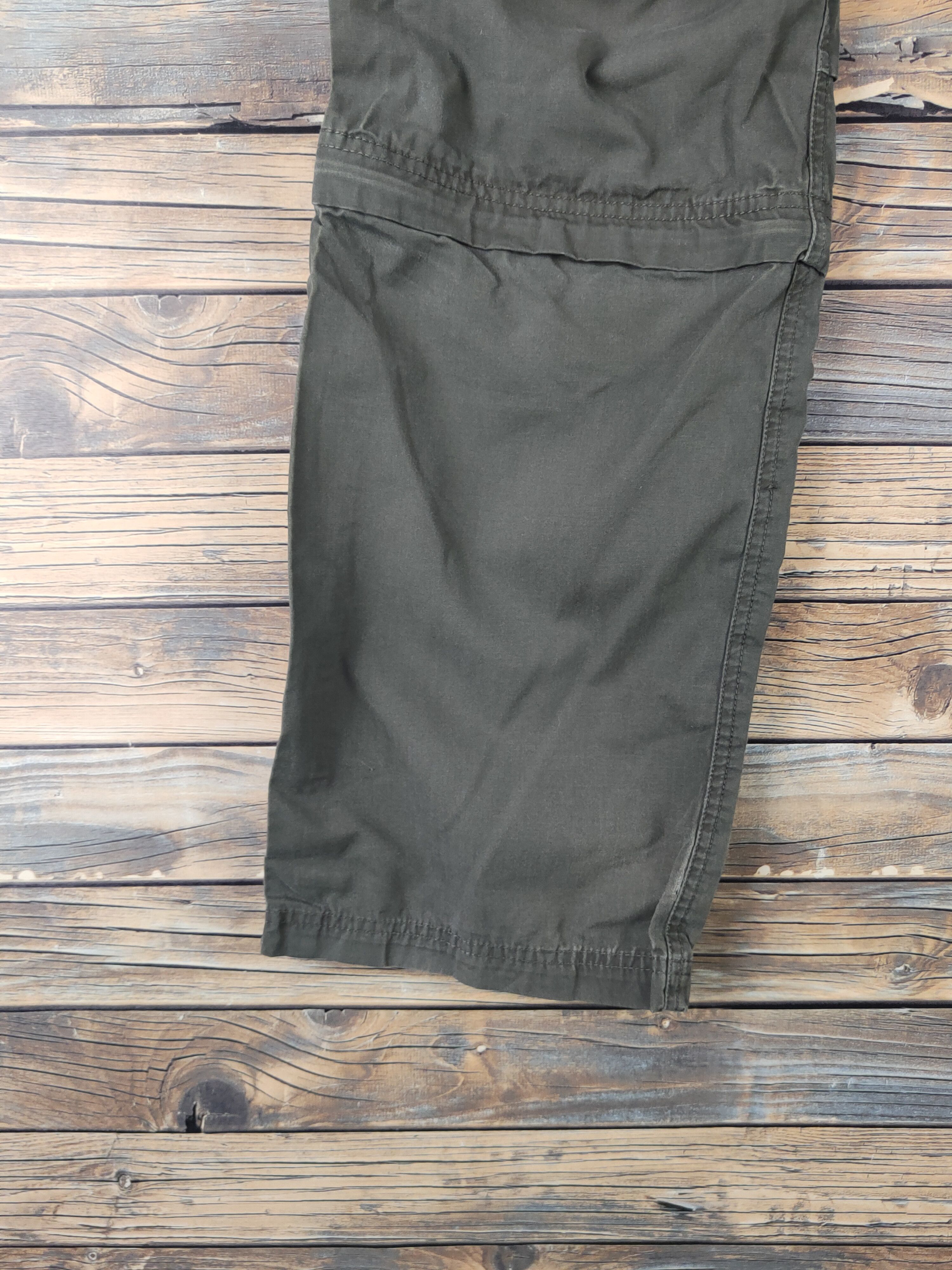 Japanese Brand DL Japanese Brand Dark Olive Multipocket Cargo Pants #2145 Size US 32 / EU 48 - 9 Thumbnail