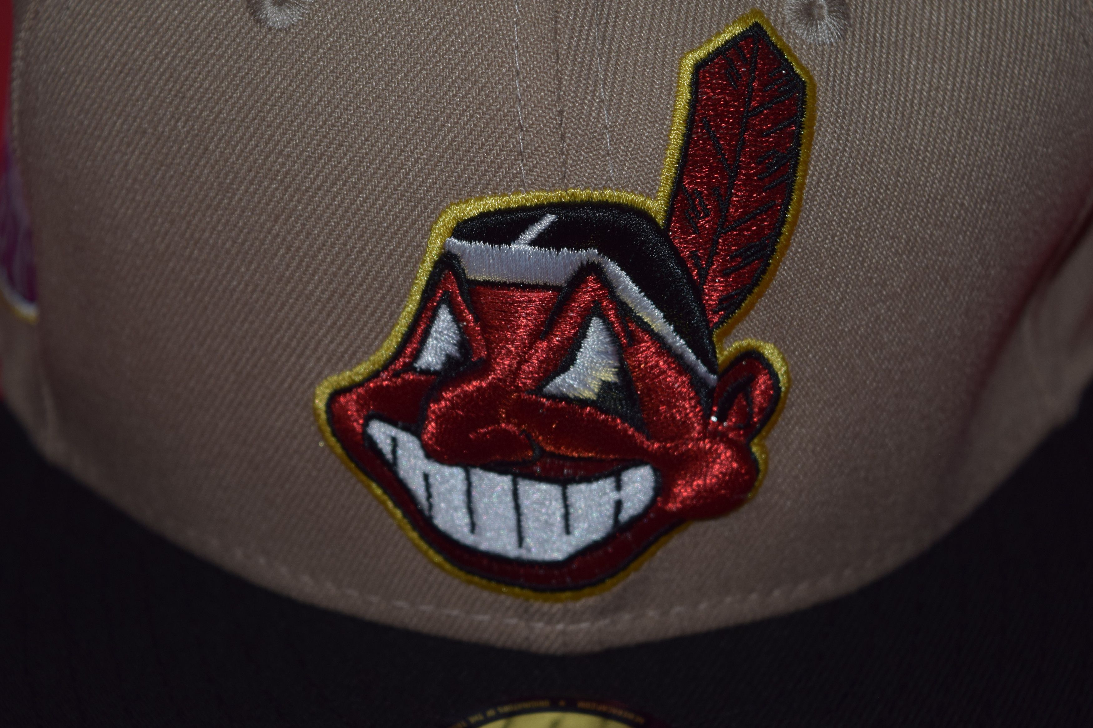 New Era New Era Cleveland Indians Chief Wahoo the All Star Patch Hat Size ONE SIZE - 2 Thumbnail
