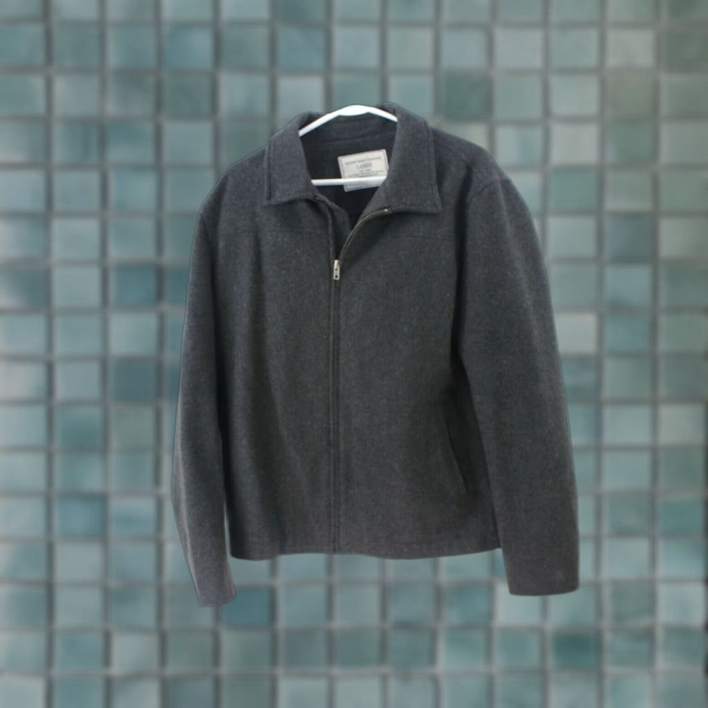 Old Navy Old Navy Men's Full Zip Black Winter Jacket Coat Size Large Casual Cotton Blend Size US L / EU 52-54 / 3 - 1 Thumbnail