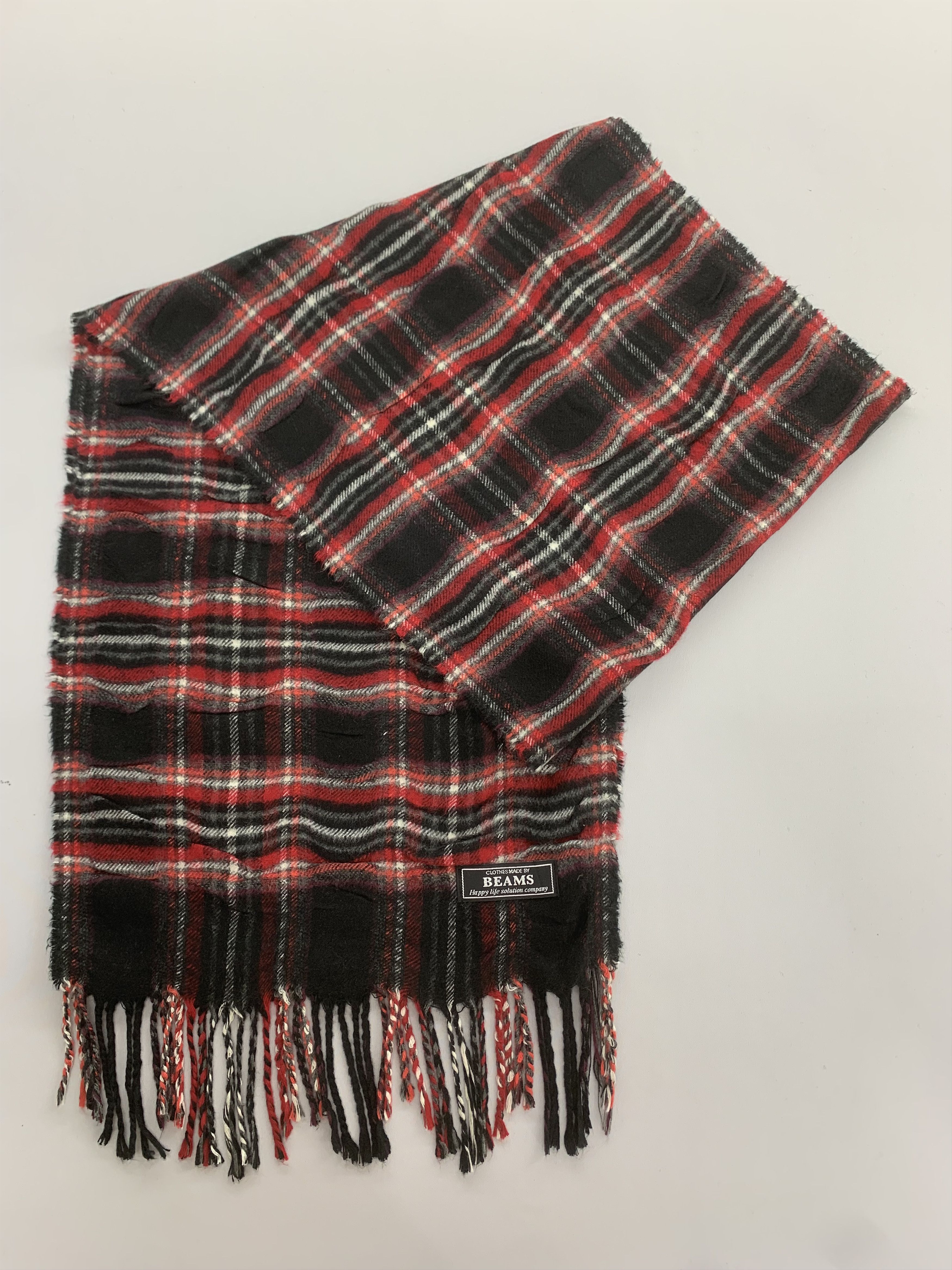 Beams Japan Beams Scarf Wool Muffler Neck Wrap BL3134 Size ONE SIZE - 2 Thumbnail