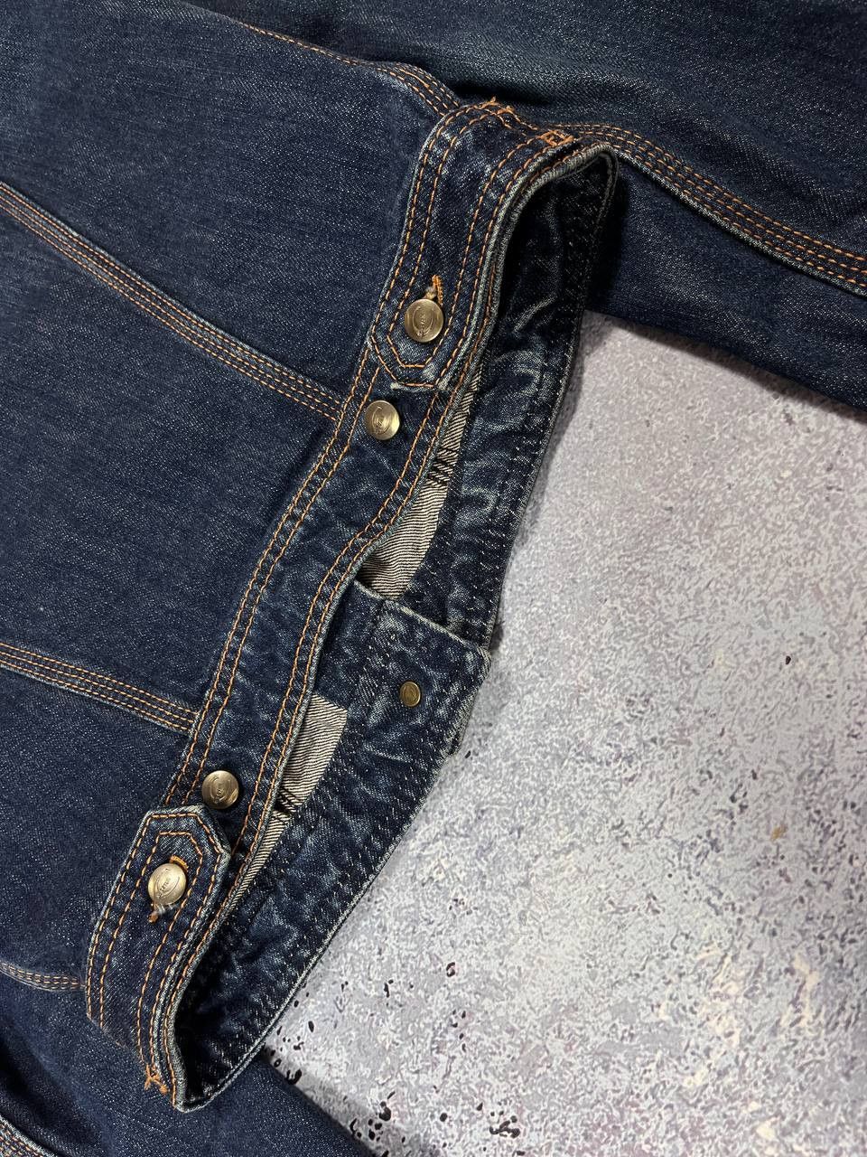 Roberto Cavalli Roberto Just Cavalli Vintage Blue Denim Jean Jacket size XS Size XS / US 0-2 / IT 36-38 - 5 Thumbnail