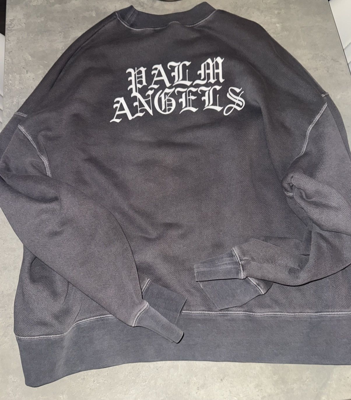 Palm Angels Palm Angels Burning Head Sweatshirt Size US XL / EU 56 / 4 - 2 Thumbnail