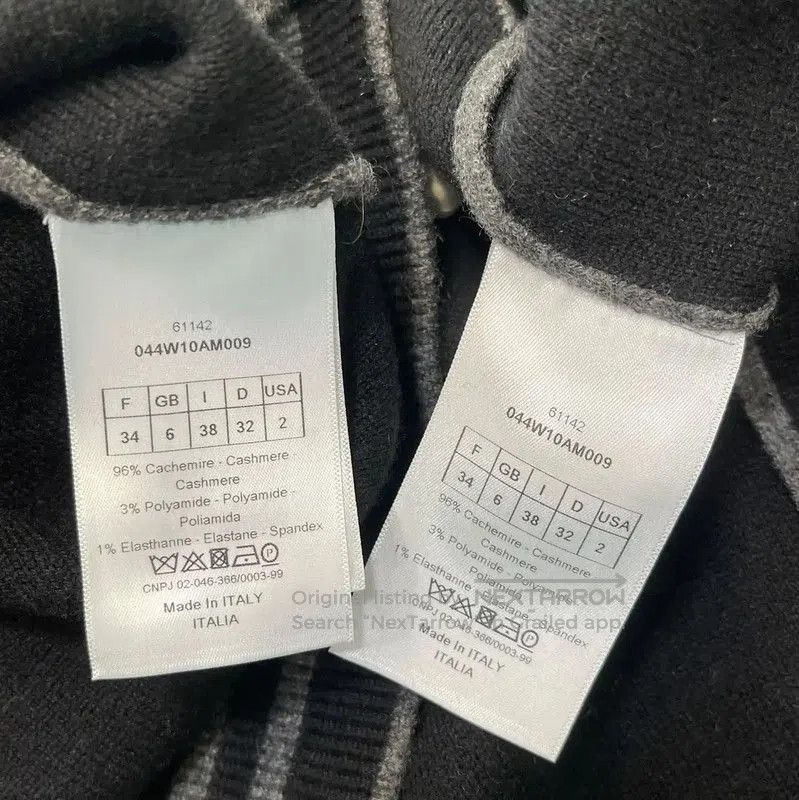 Dior Dior Gray Long Sleeve Cardigan for Women . Size XXS / US 00 / IT 34 - 8 Thumbnail