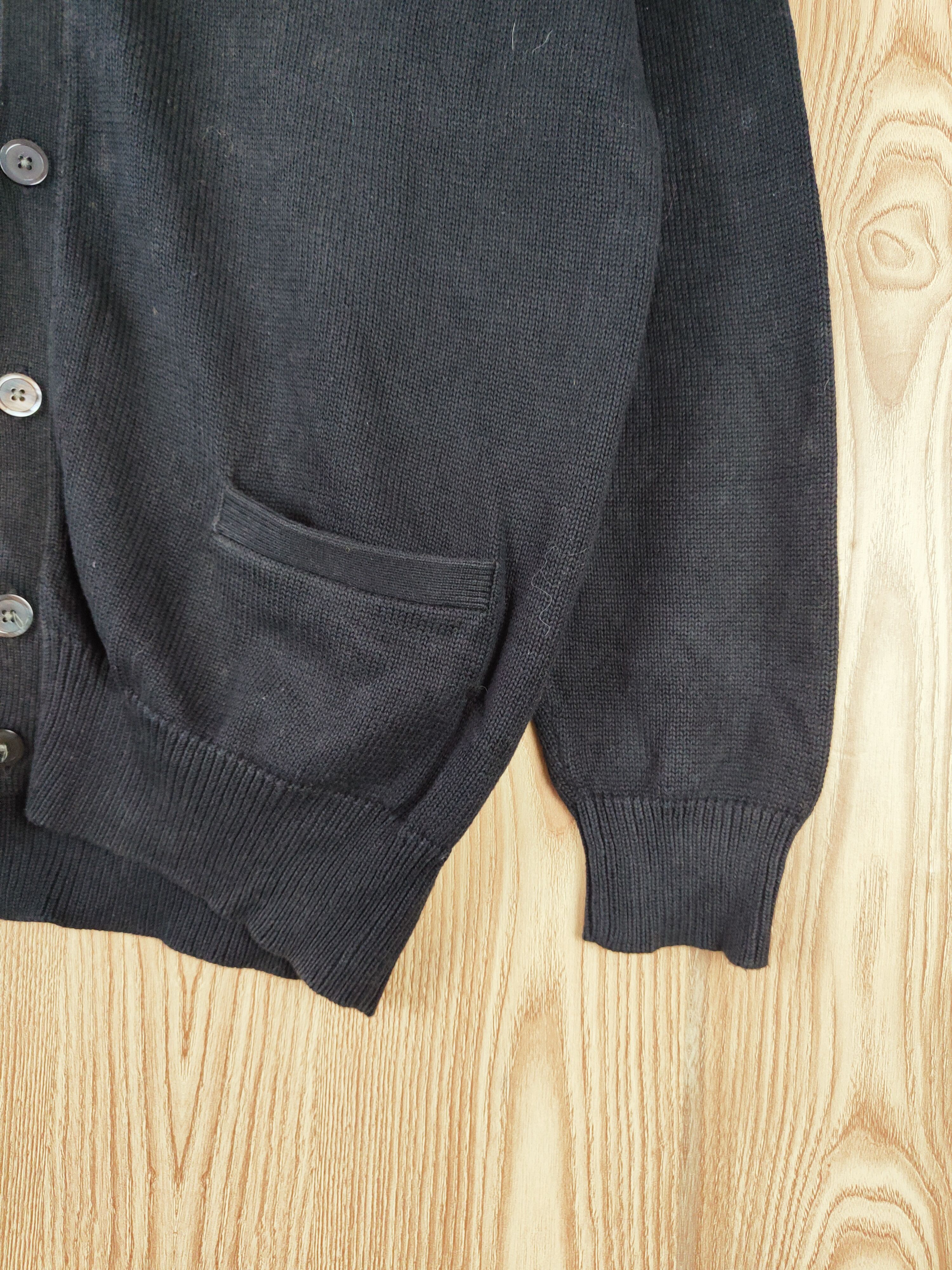 Japanese Brand Uniqlo Japan Black Knitwear Cardigan #W299 Size US L / EU 52-54 / 3 - 6 Thumbnail