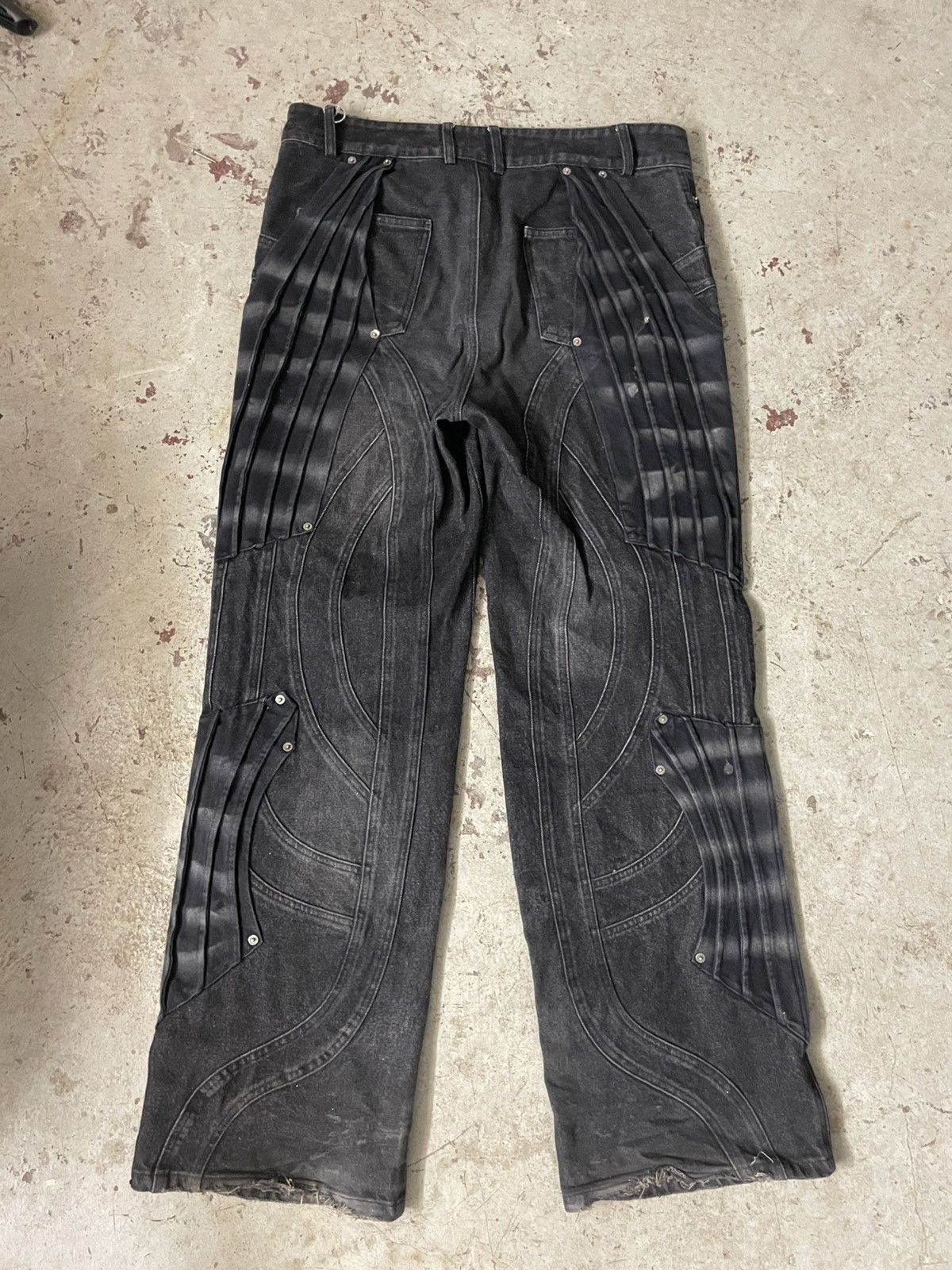 Bad Son Bad Son Jeans Denim Size US 33 - 2 Thumbnail