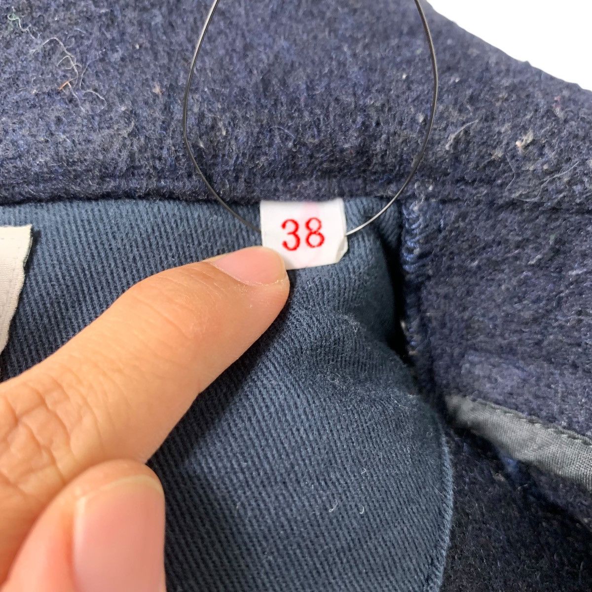Danton DANTON Vetements de Travail Wool Button Jacket #2126-C93 Size US S / EU 44-46 / 1 - 17 Thumbnail