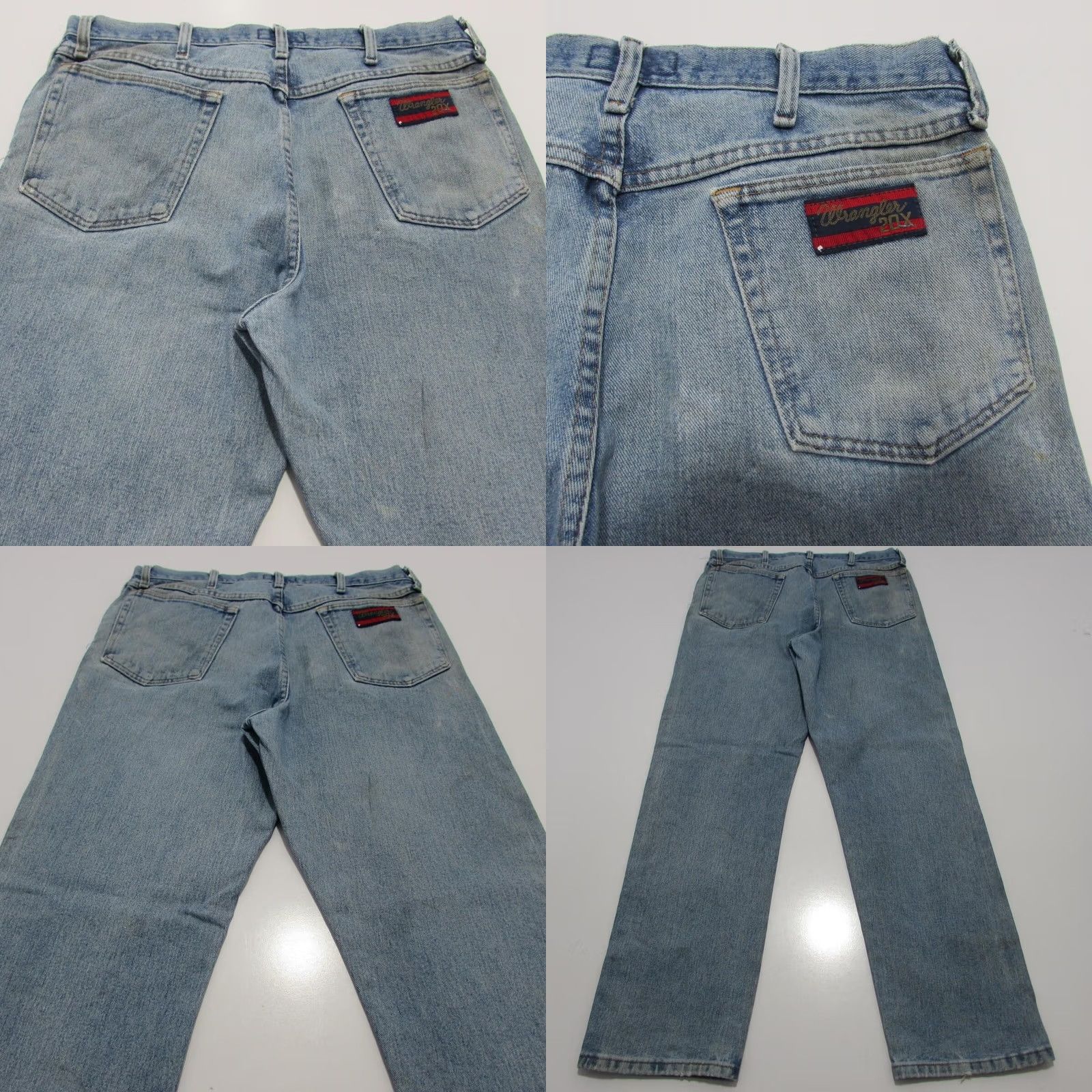 Wrangler Wrangler 20X Mens Regular Fit straight leg Blue W35 / L32 REF (M19410) Size US 35 - 8 Thumbnail
