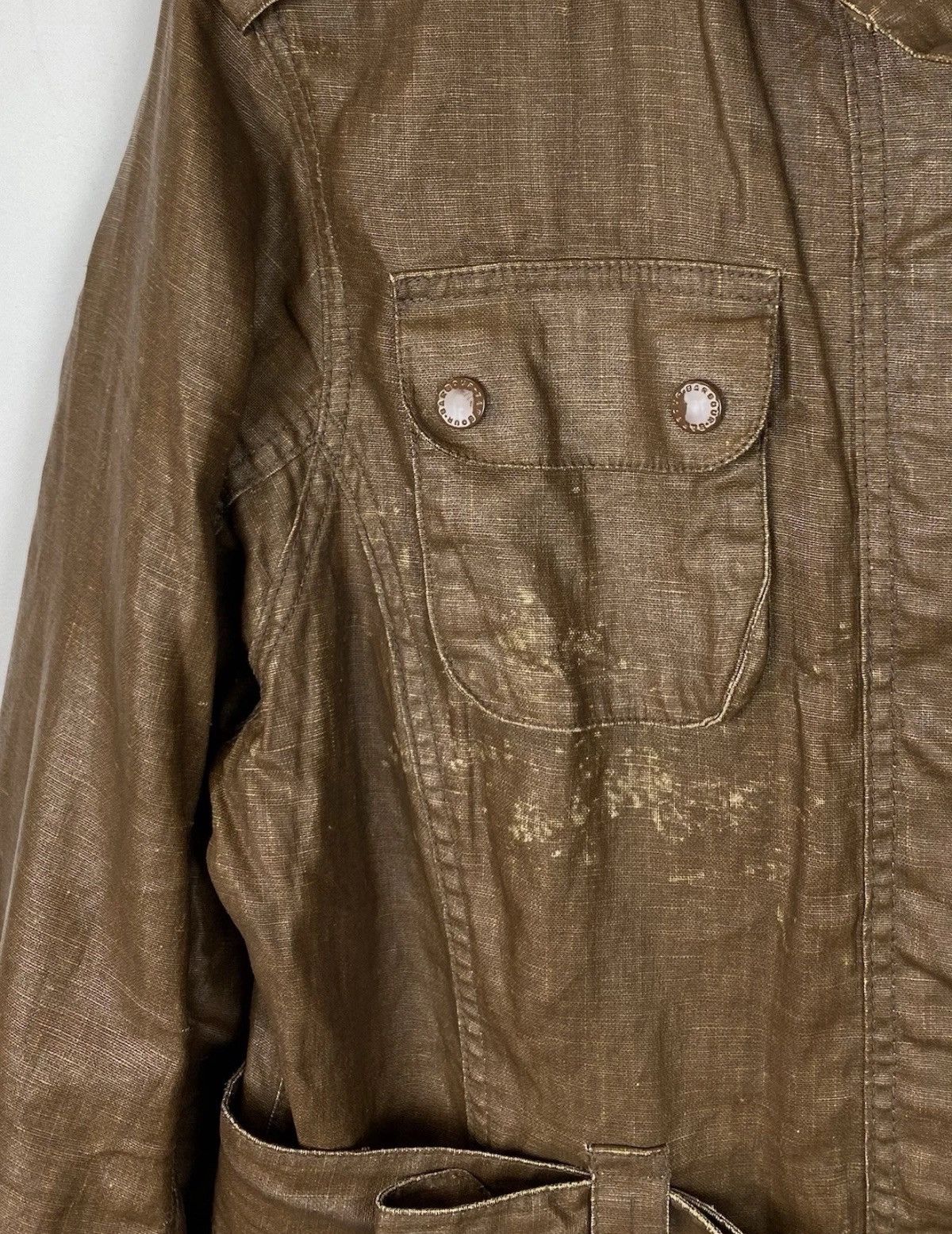Barbour Barbour SMU Duralinen International Belted Jacket Women’s Size L / US 10 / IT 46 - 7 Thumbnail