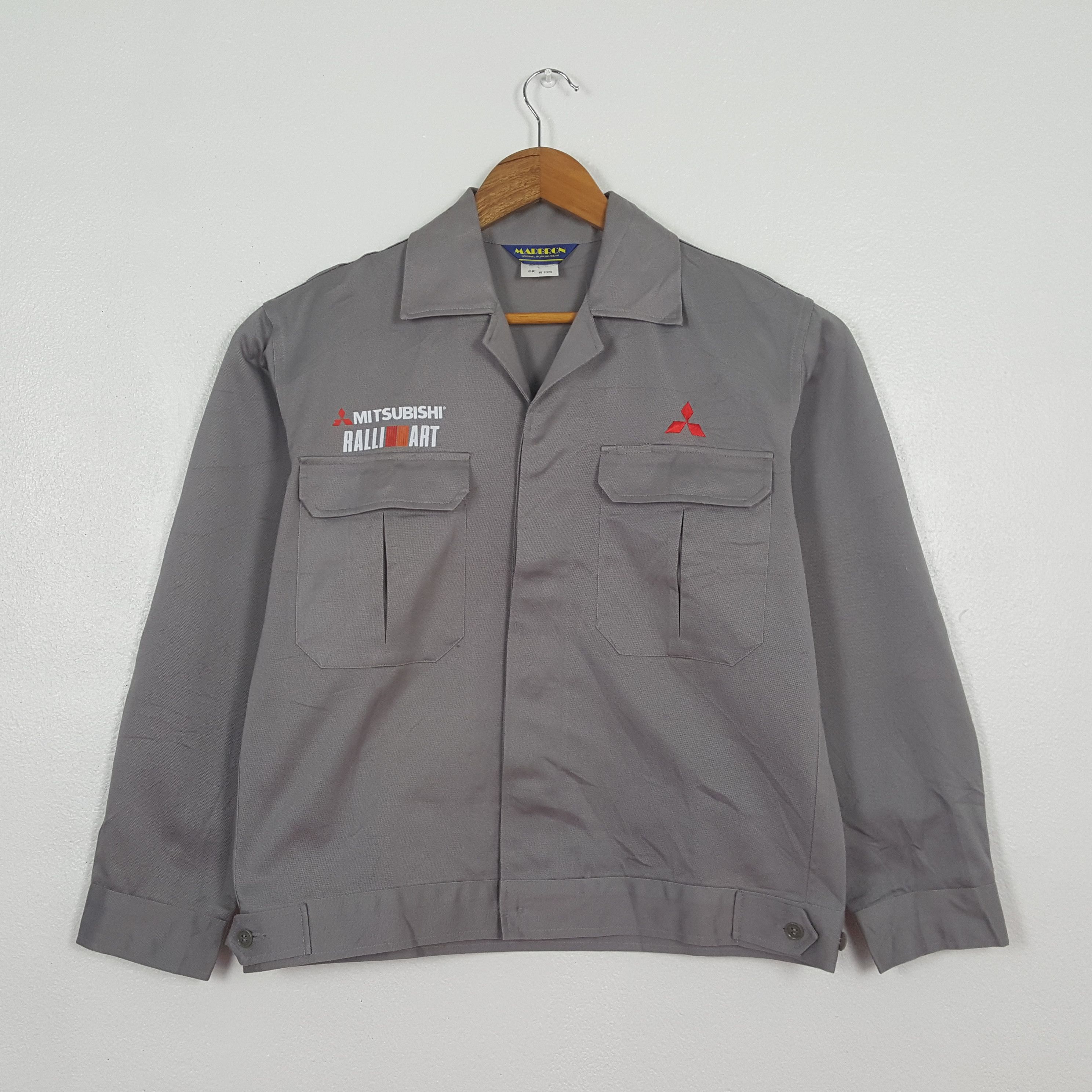 Japanese Brand Vintage Mitsubishi Ralli Art Racing Custom Jacket C307N9 Size US M / EU 48-50 / 2 - 3 Thumbnail