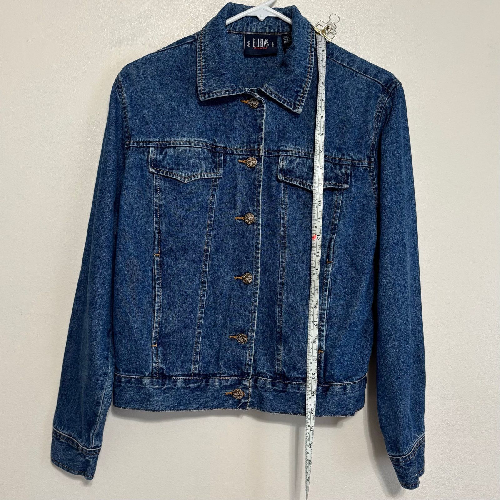 Bill Blass Bill Blass Denim Jacket Size Small Size S / US 4 / IT 40 - 3 Thumbnail