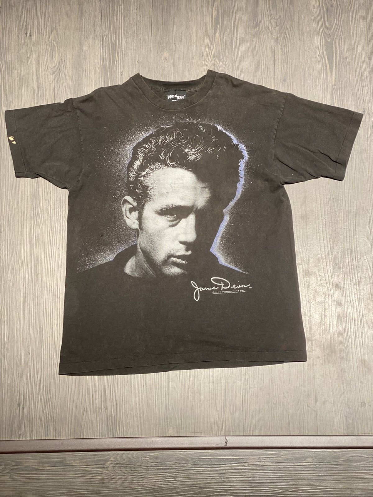 Vintage Vintage James Dean T-Shirt by Marlin Tease - XL Size US XL / EU 56 / 4 - 1 Thumbnail
