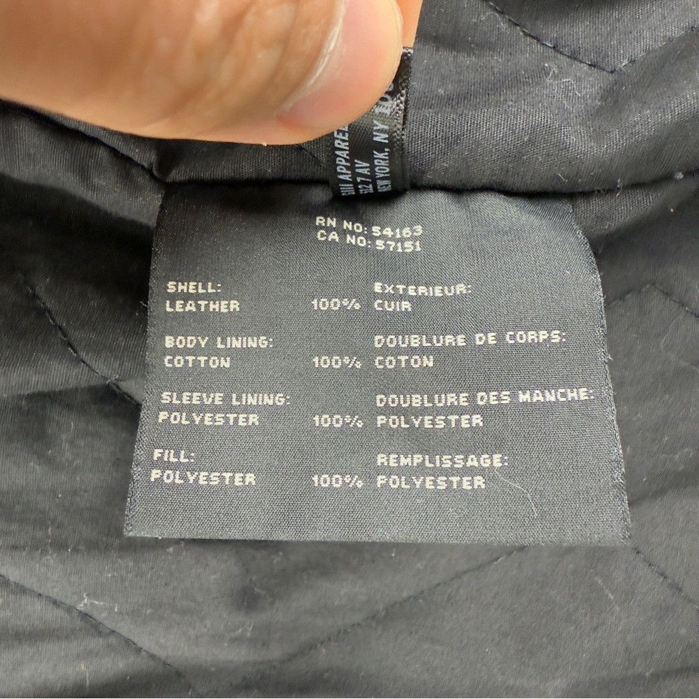 Andrew Marc Andrew Marc Men's Size Medium 100% Black Soft Leather Jacke Size US M / EU 48-50 / 2 - 5 Thumbnail