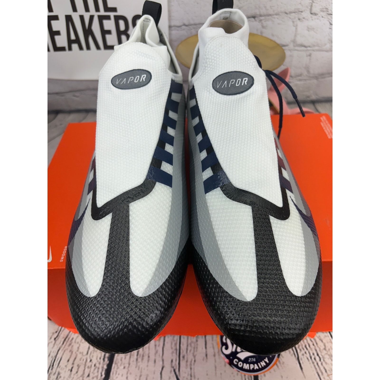 Nike Nike Vapor Edge 360 Pro Ghost Lace Football Cleats Men 14.5 Size US 15 / EU 48 - 2 Thumbnail
