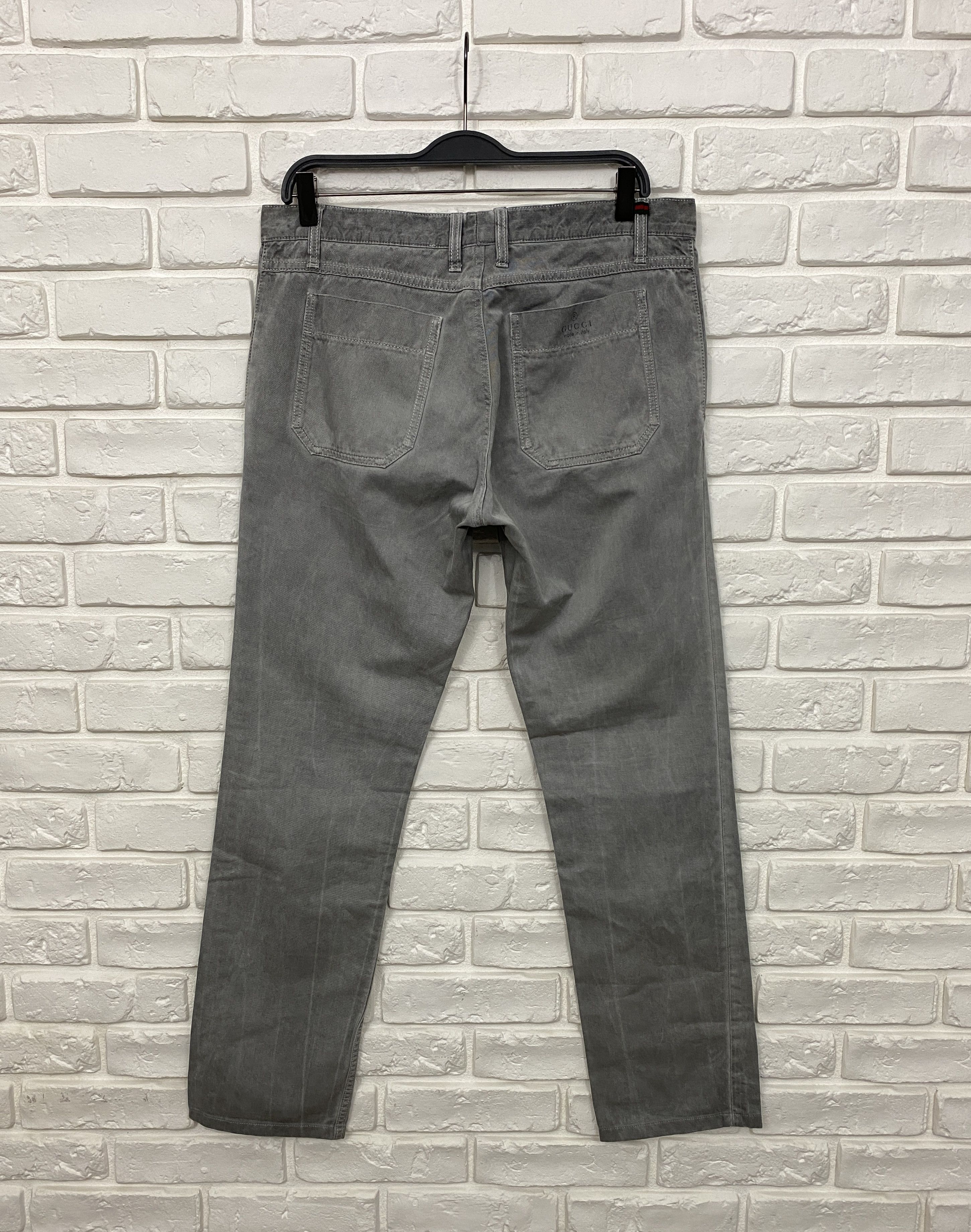 Gucci Gucci Cotton Chino Pants Skinny Trousers Small Logo Size 48 Size US 32 / EU 48 - 5 Thumbnail