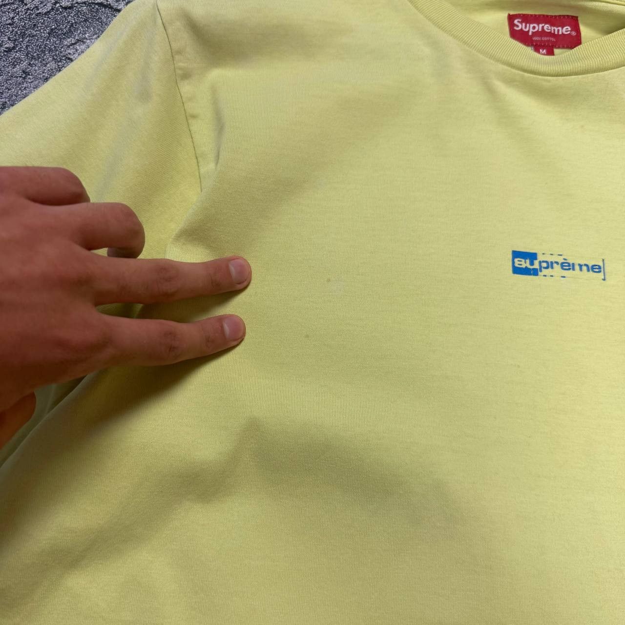 Supreme Supreme Invert S/S Green T-Shirt SS20 Size US M / EU 48-50 / 2 - 4 Thumbnail