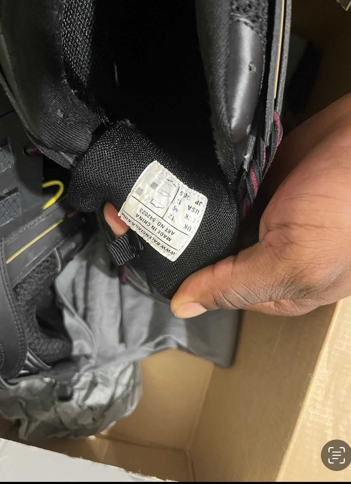 Balenciaga Balenciaga Track Trainers Black Bordeaux Size US 12.5 / EU 45-46 - 2 Thumbnail