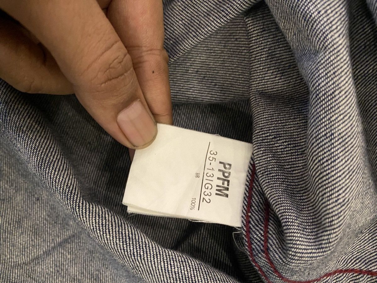 Japanese Brand × Other × PPFM Ppfm denim shirt zipper Size US M / EU 48-50 / 2 - 4 Thumbnail